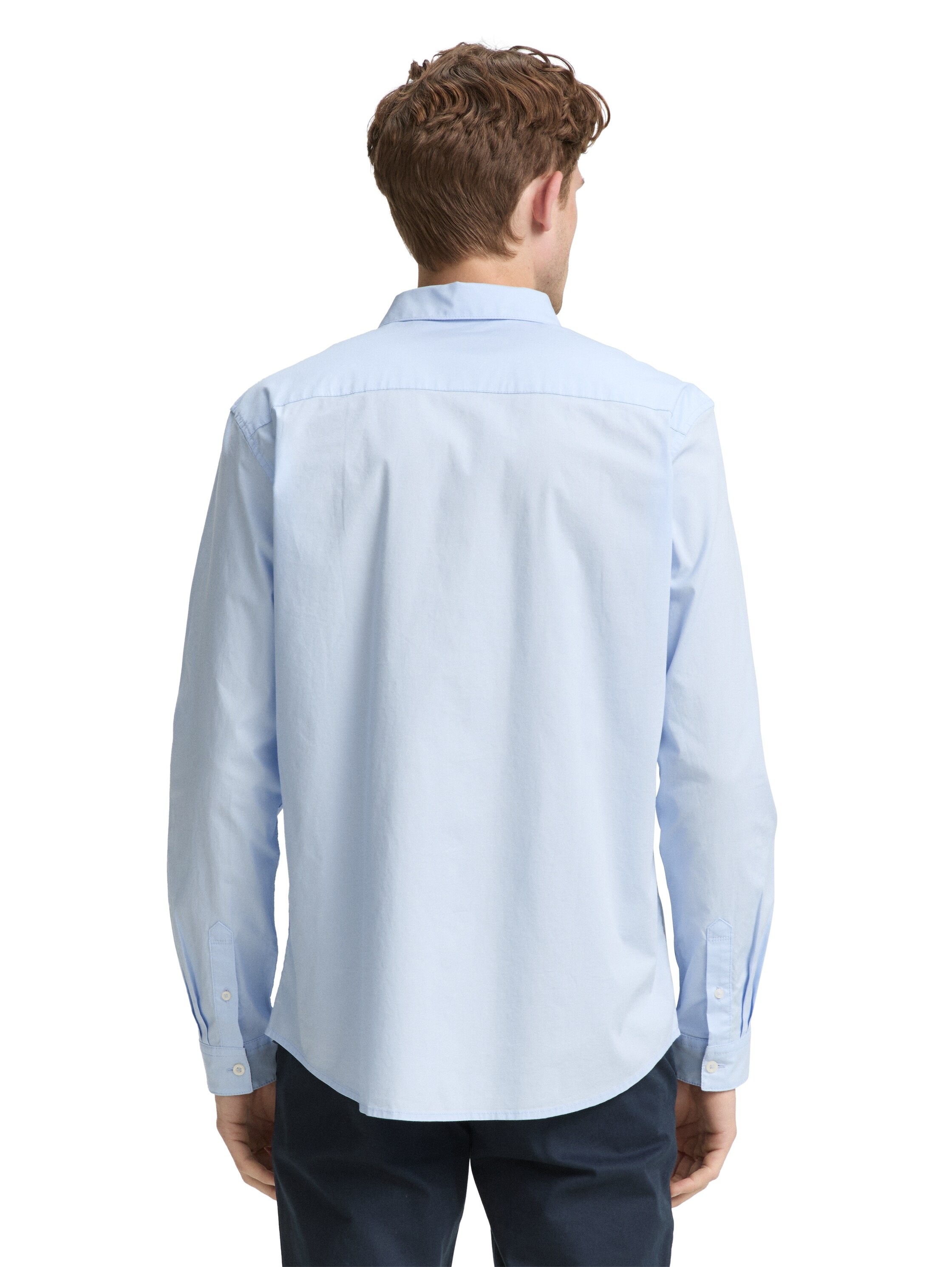 TOM TAILOR Langarmhemd, mit Elasthan günstig online kaufen