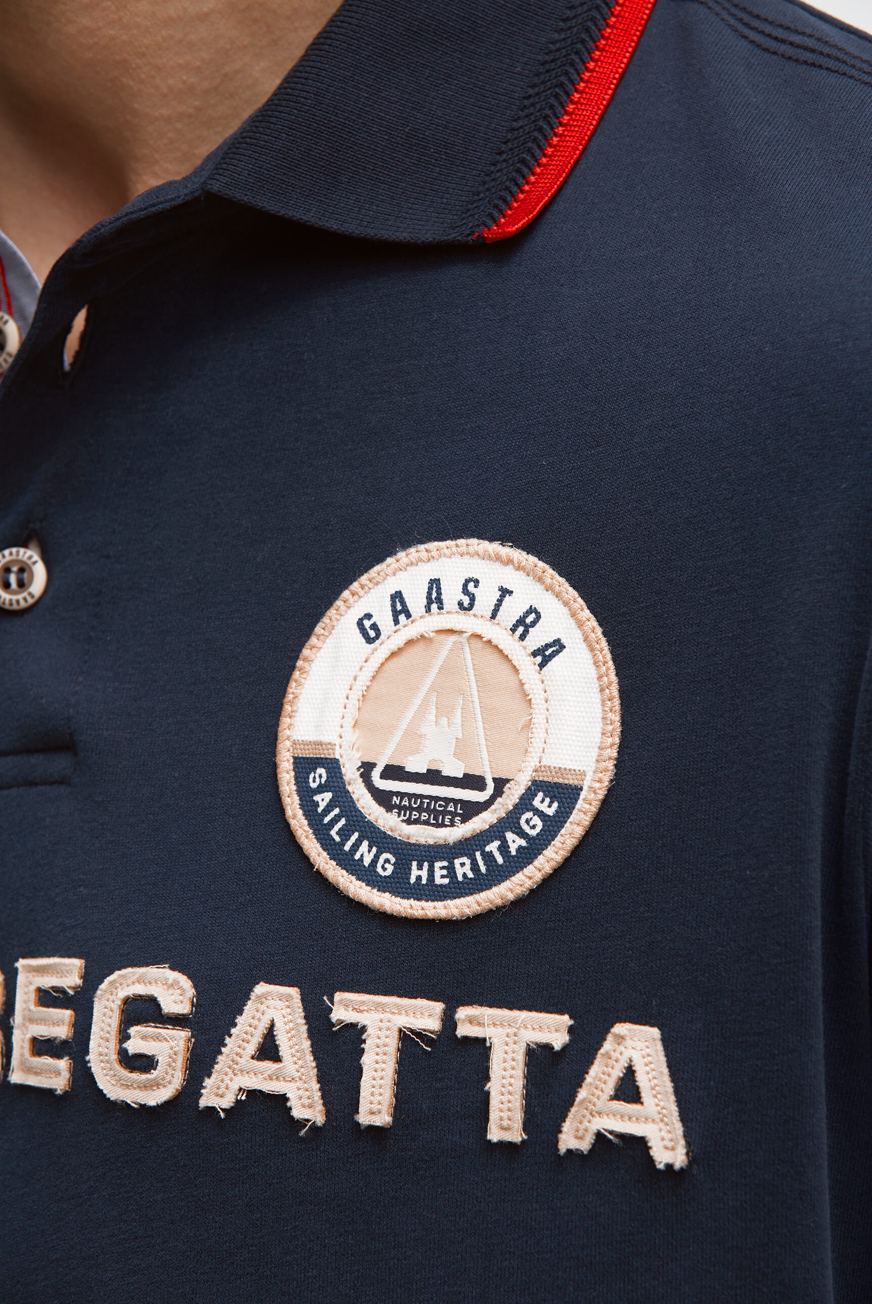 Gaastra Poloshirt mit Baumwolle