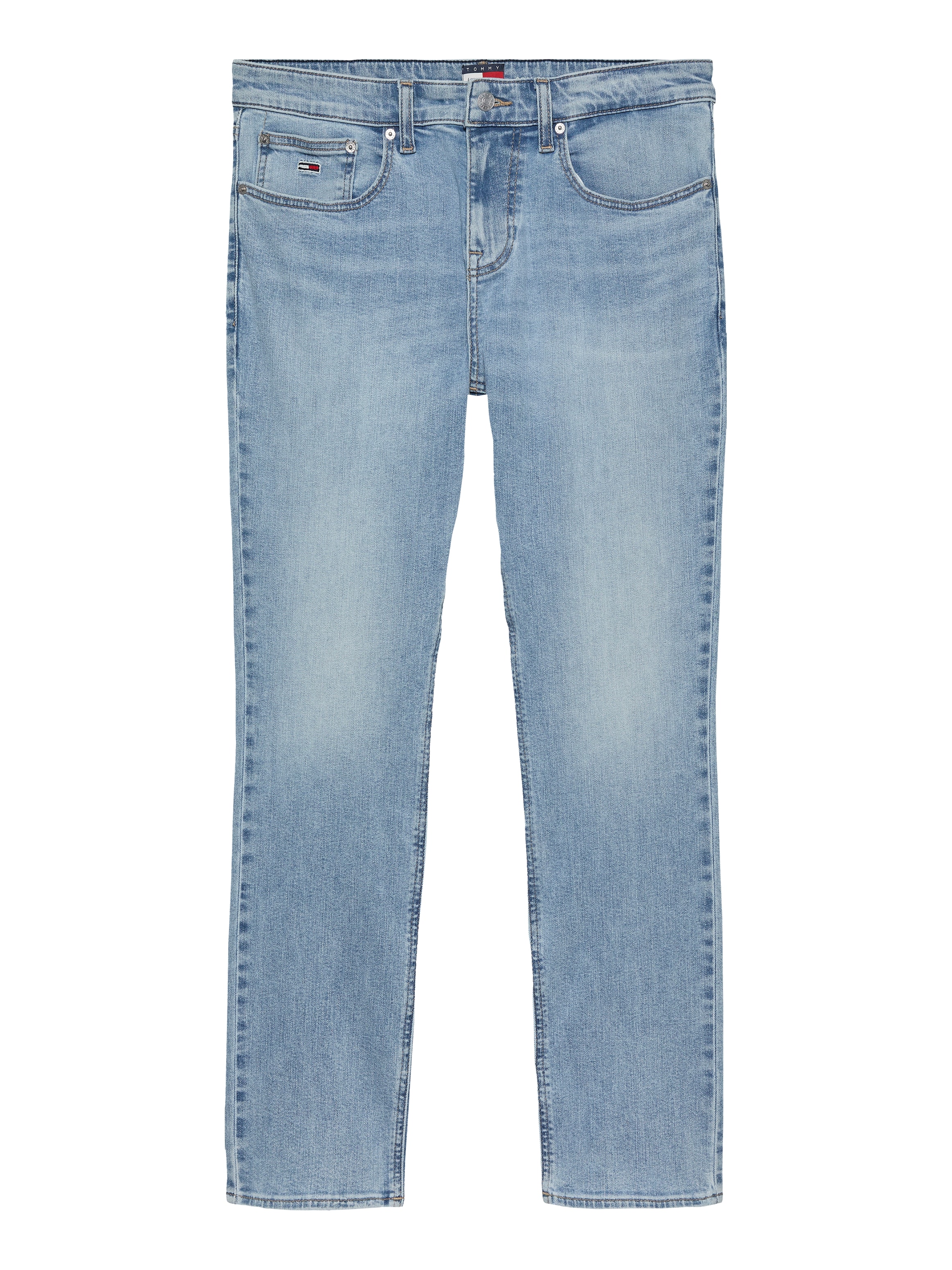 Tommy Jeans Slim-fit-Jeans »Scanton Slim Denim«, Mit Gürtelschlaufen