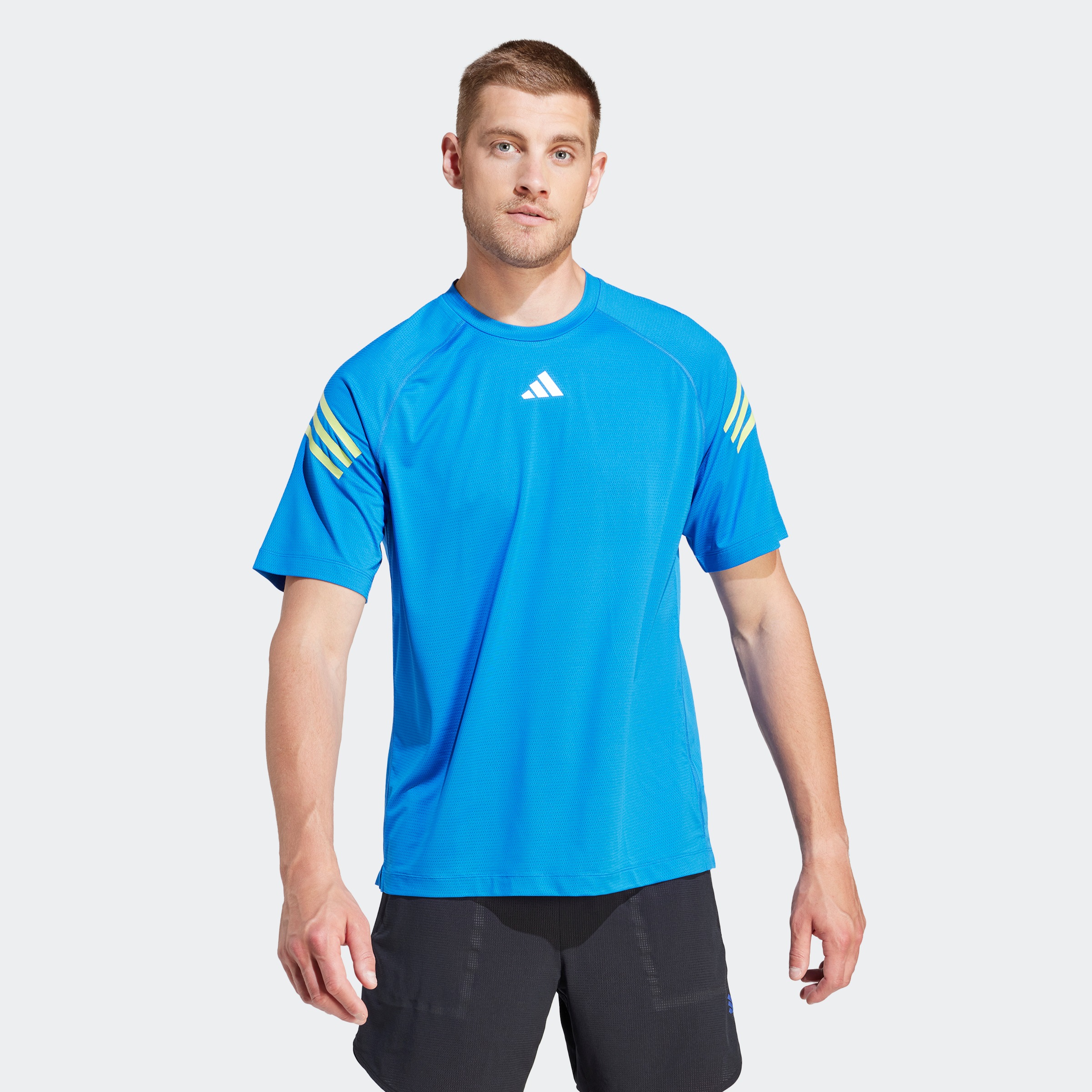 adidas Performance T-Shirt »TRAIN ICONS 3-STREIFEN TRAINING« ▷ kaufen | BAUR