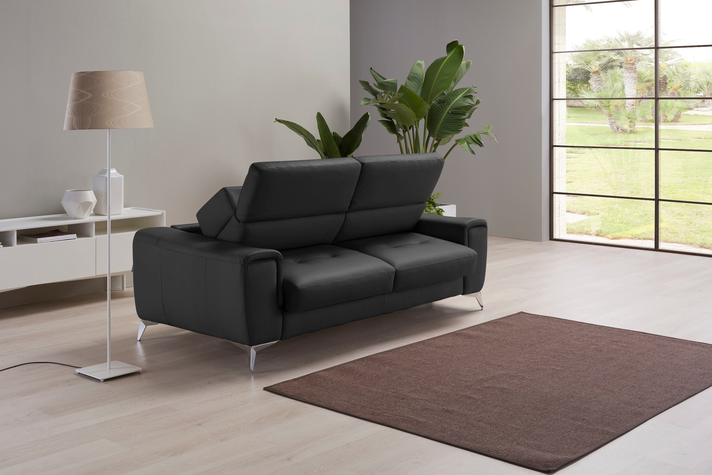 Egoitaliano Schlafsofa "Francine, Designsofa, Loungesofa mit Dauerschlaffun günstig online kaufen