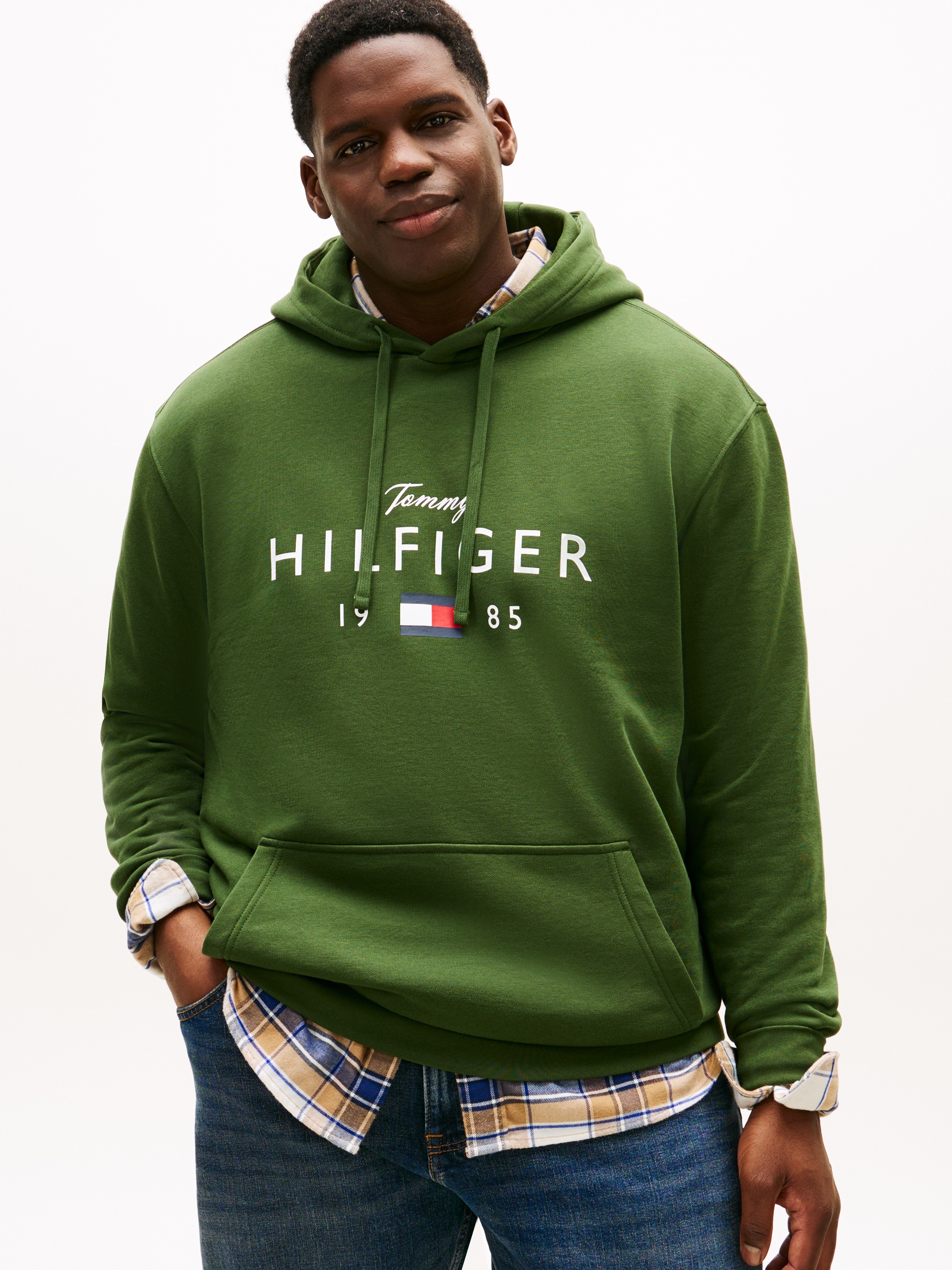 Tommy Hilfiger Big & Tall Hoodie "BT-BRANDLOVE BIG HILFIGER", mit Logo-Graf günstig online kaufen