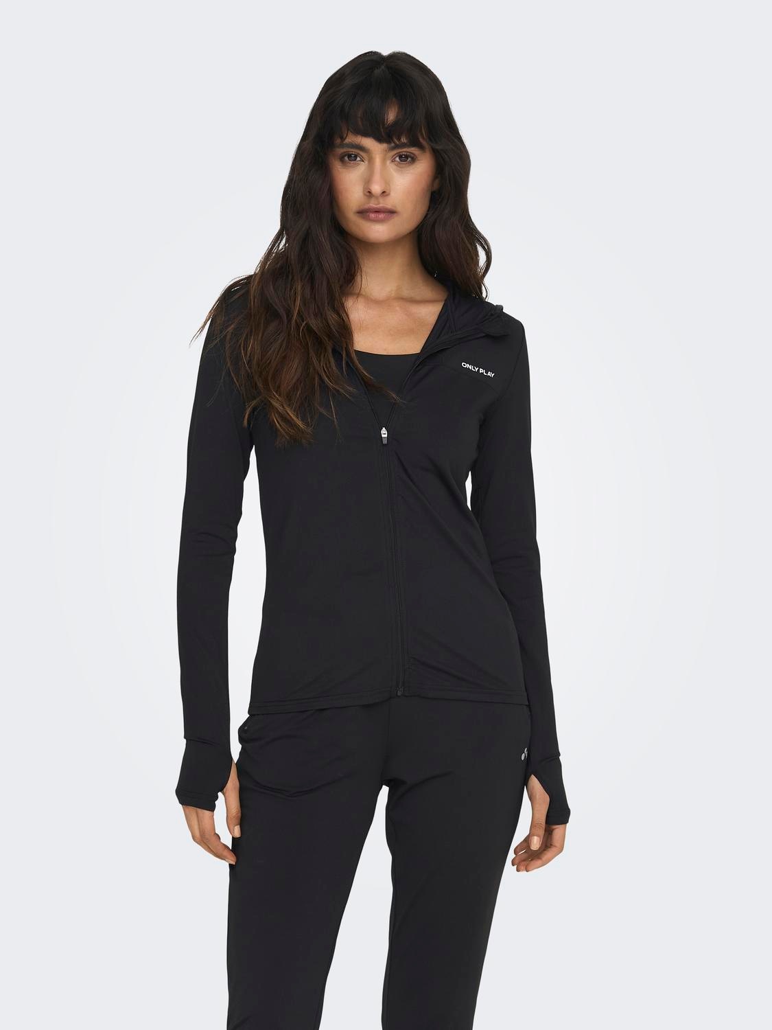 ONLY Play Funktions-Kapuzensweatjacke "ONPMILA LS ZIP HOOD TRAIN TOP NOOS" günstig online kaufen