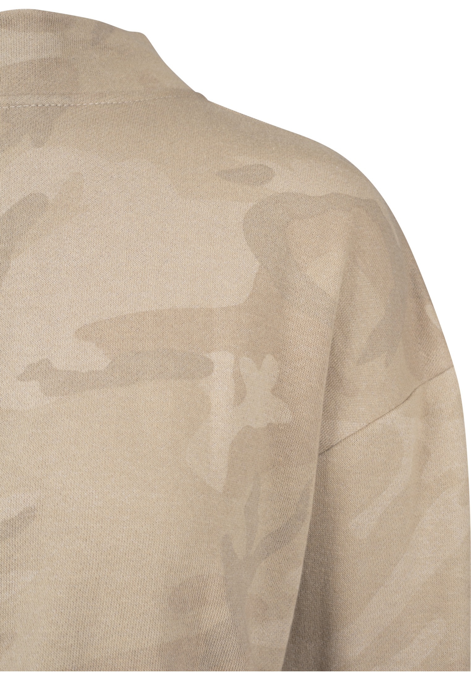 URBAN CLASSICS Sweatshirt »Urban Classics Damen Ladies Camo Turtleneck Crew«, (1 tlg.)