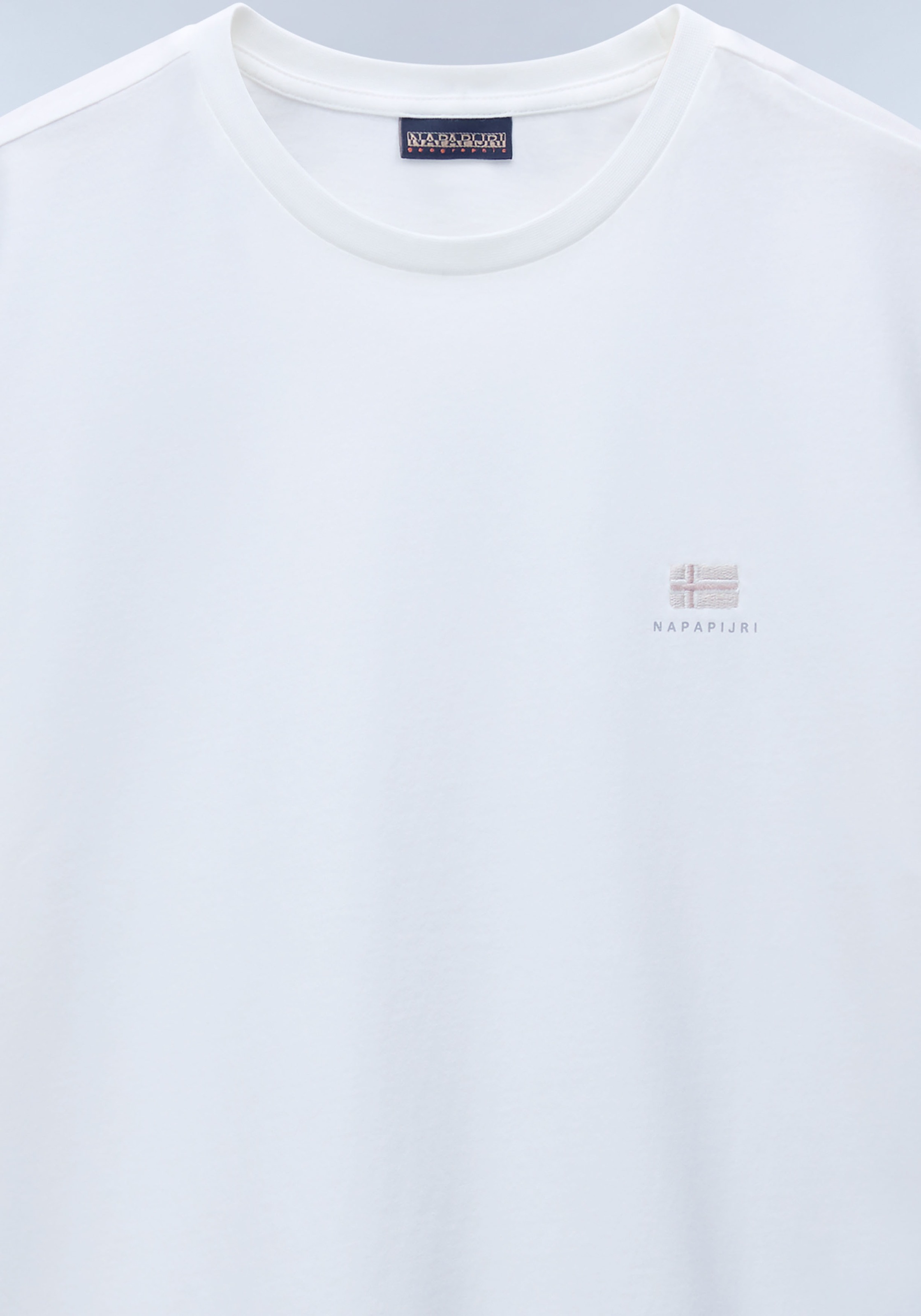 Napapijri T-Shirt »S-NINA 941 BLACK BEAUTY«, Mit Rundhalsausschnitt
