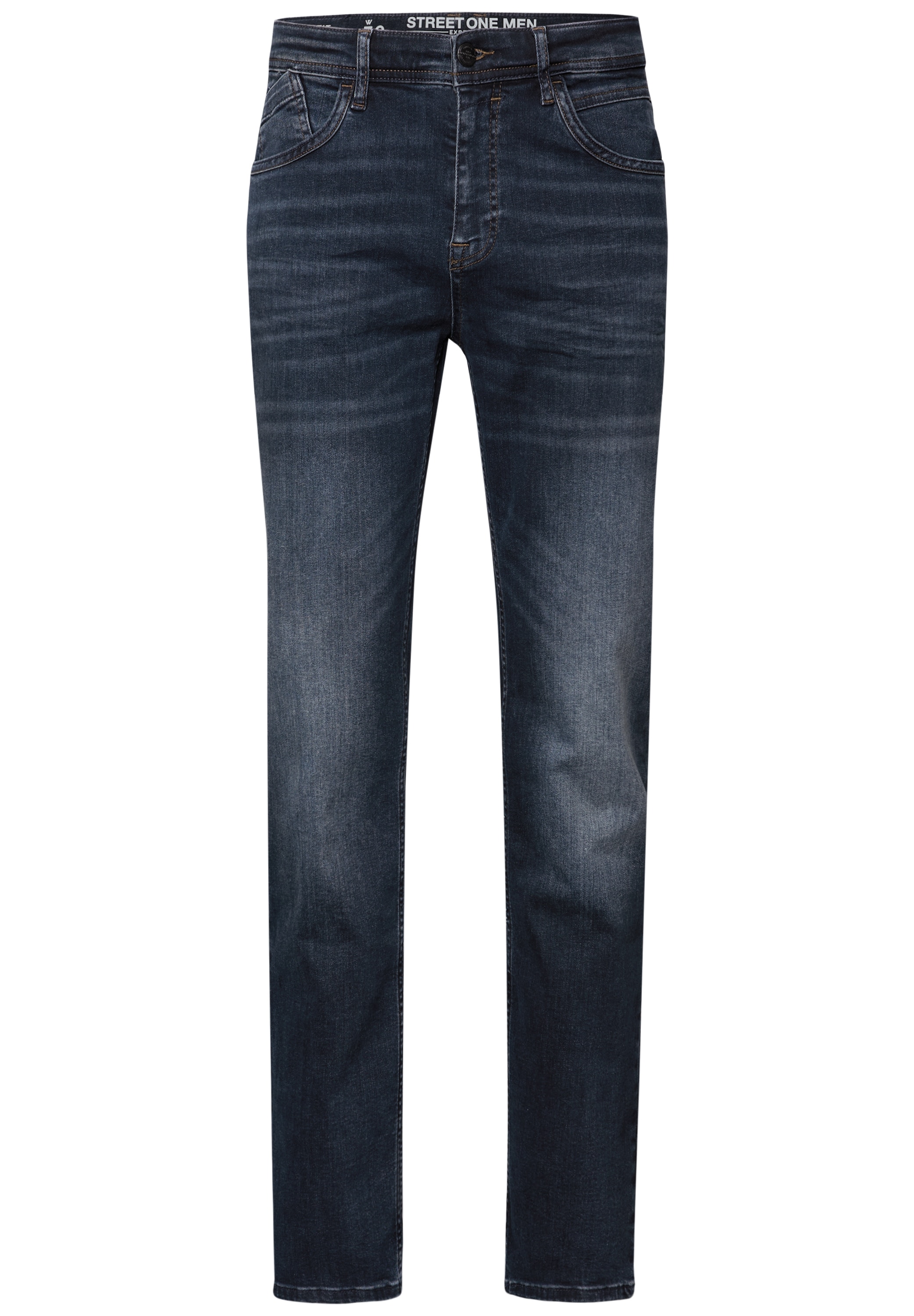 STREET ONE MEN Regular-fit-Jeans, aus Baumwolle mit Stretchanteil