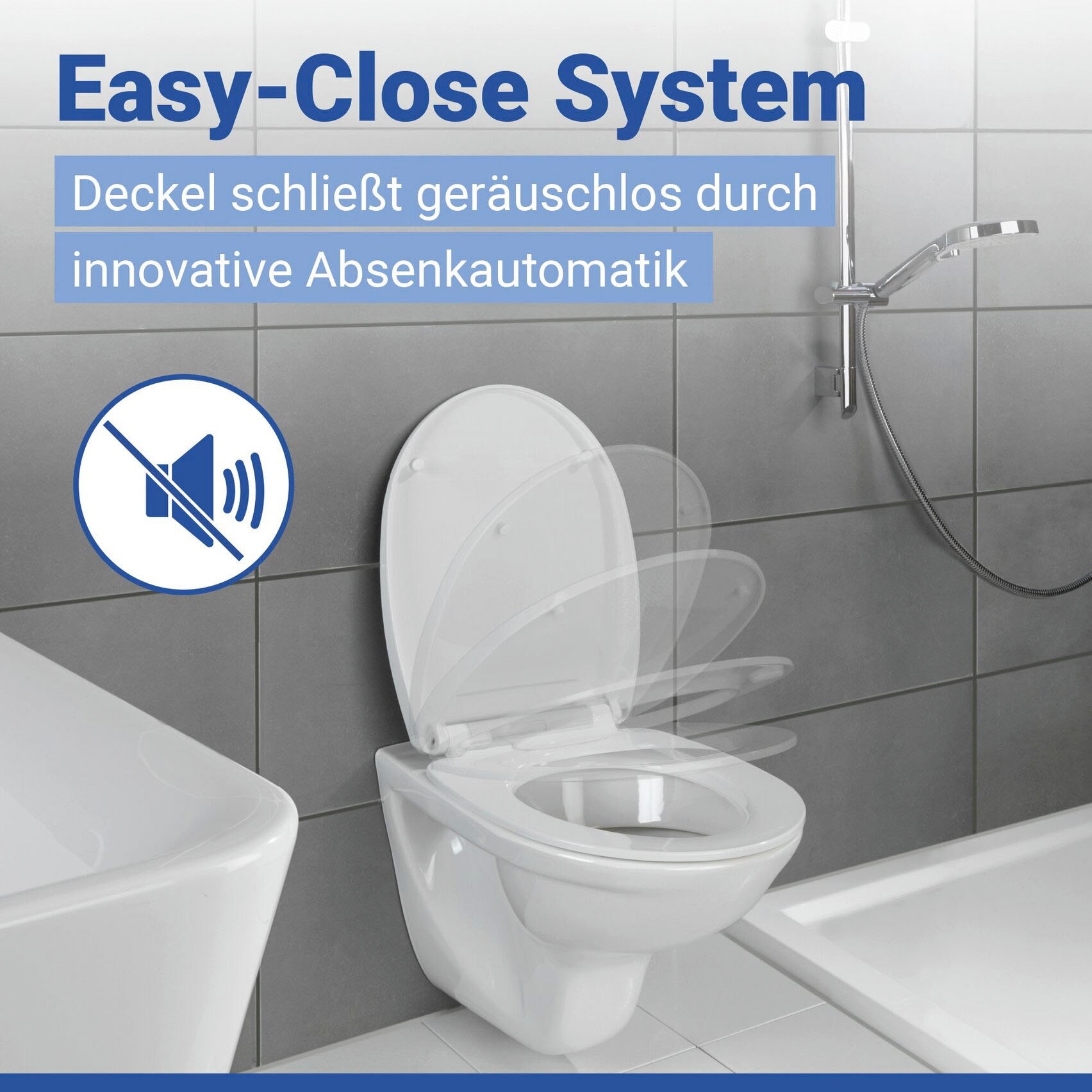 WENKO WC-Sitz »Yak« mit Softclose, aus Thermoplast