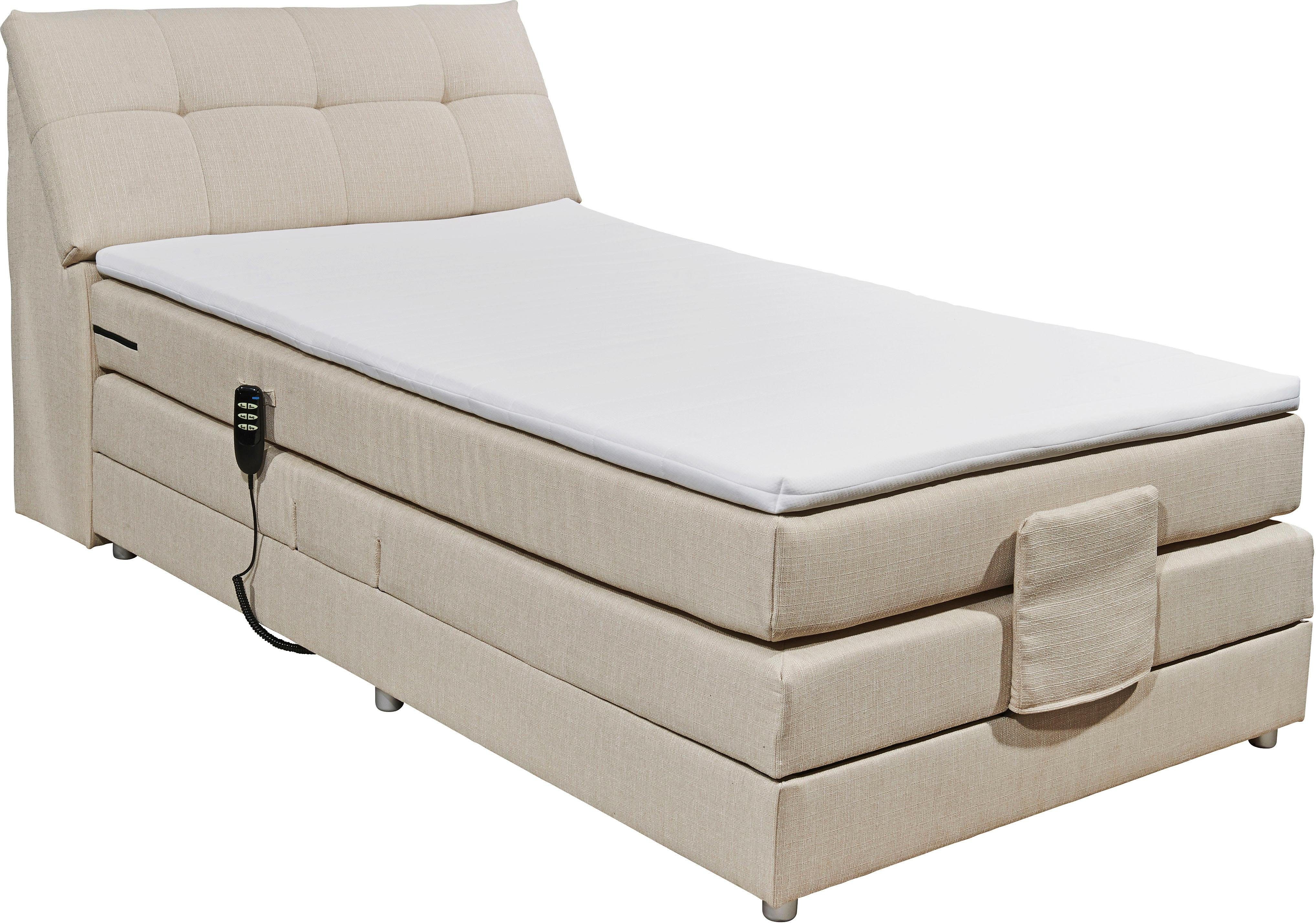 ED EXCITING DESIGN Boxspringbett "Carpino wahlweise in den Breiten 120cm od günstig online kaufen