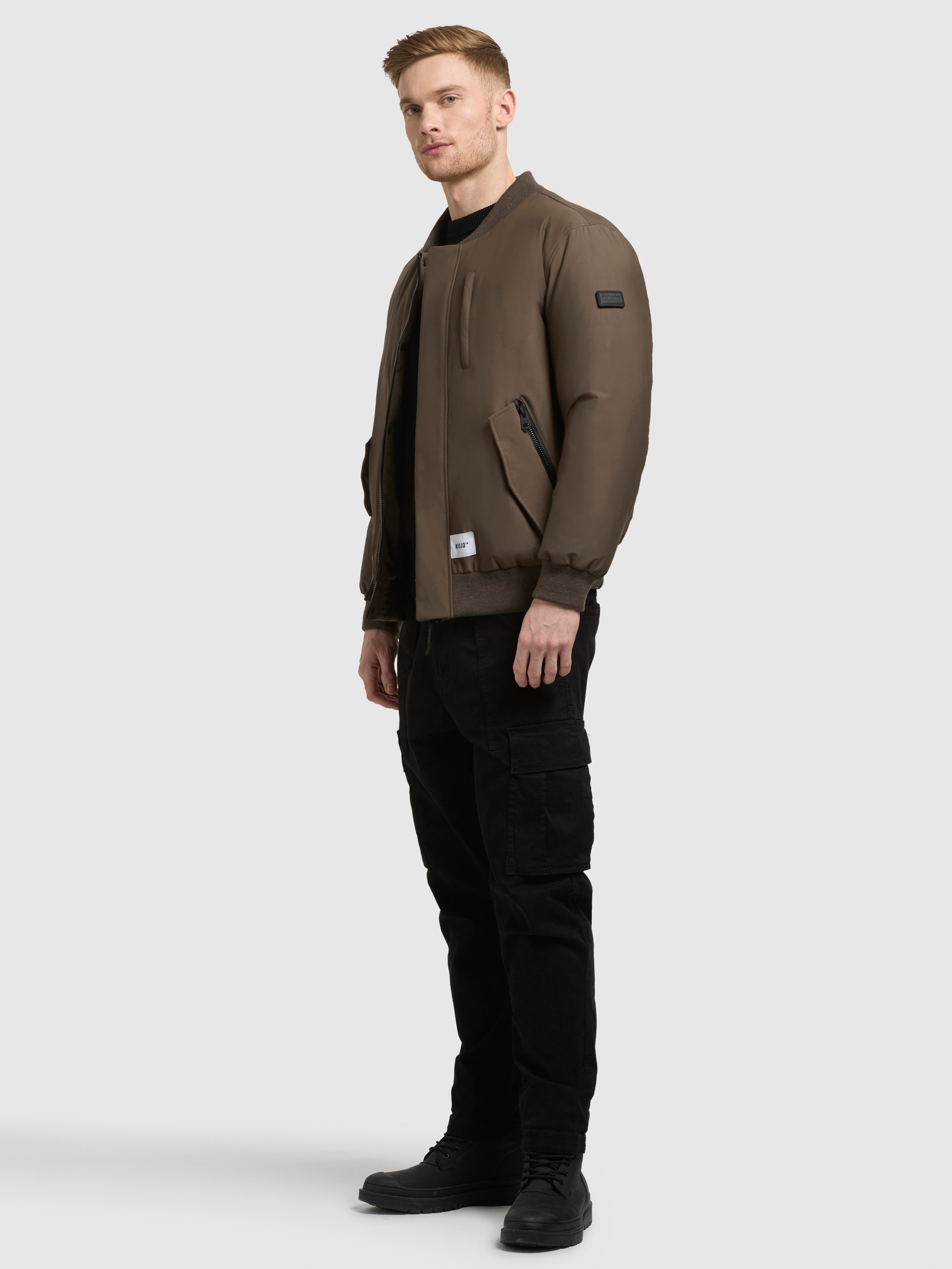 khujo Bomberjacke »CLEMAT« mit Kapuze