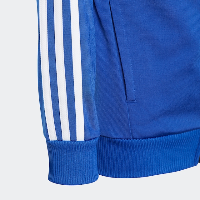 adidas Sportswear Trainingsanzug »TIBERIO 3-STREIFEN COLORBLOCK SHINY  KIDS«, (2 tlg.) | BAUR