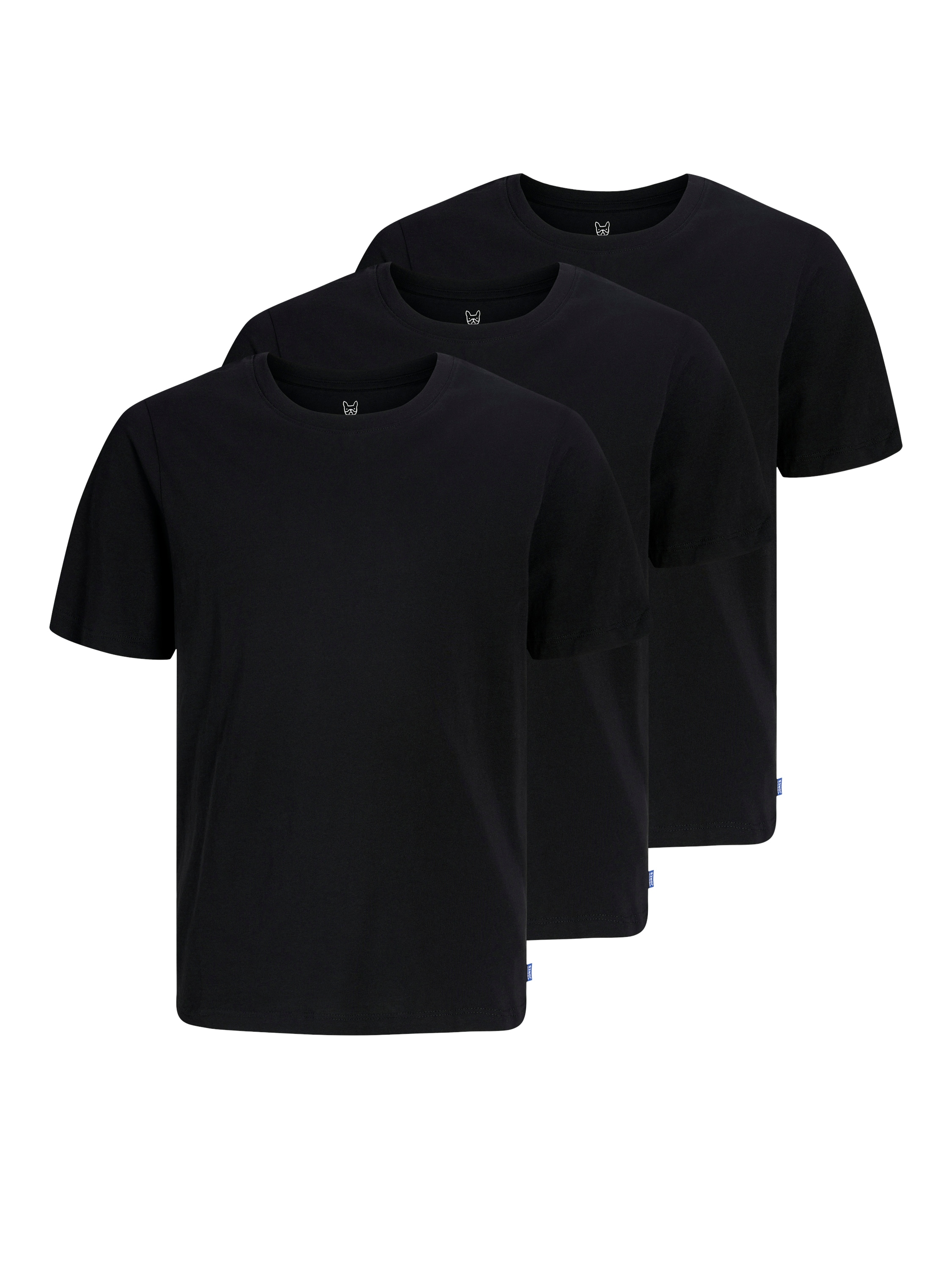 Jack & Jones Junior T-Shirt »JJEORGANIC BASIC TEE SS 3PK MP NOOS JNR« Packung, 3 tlg.