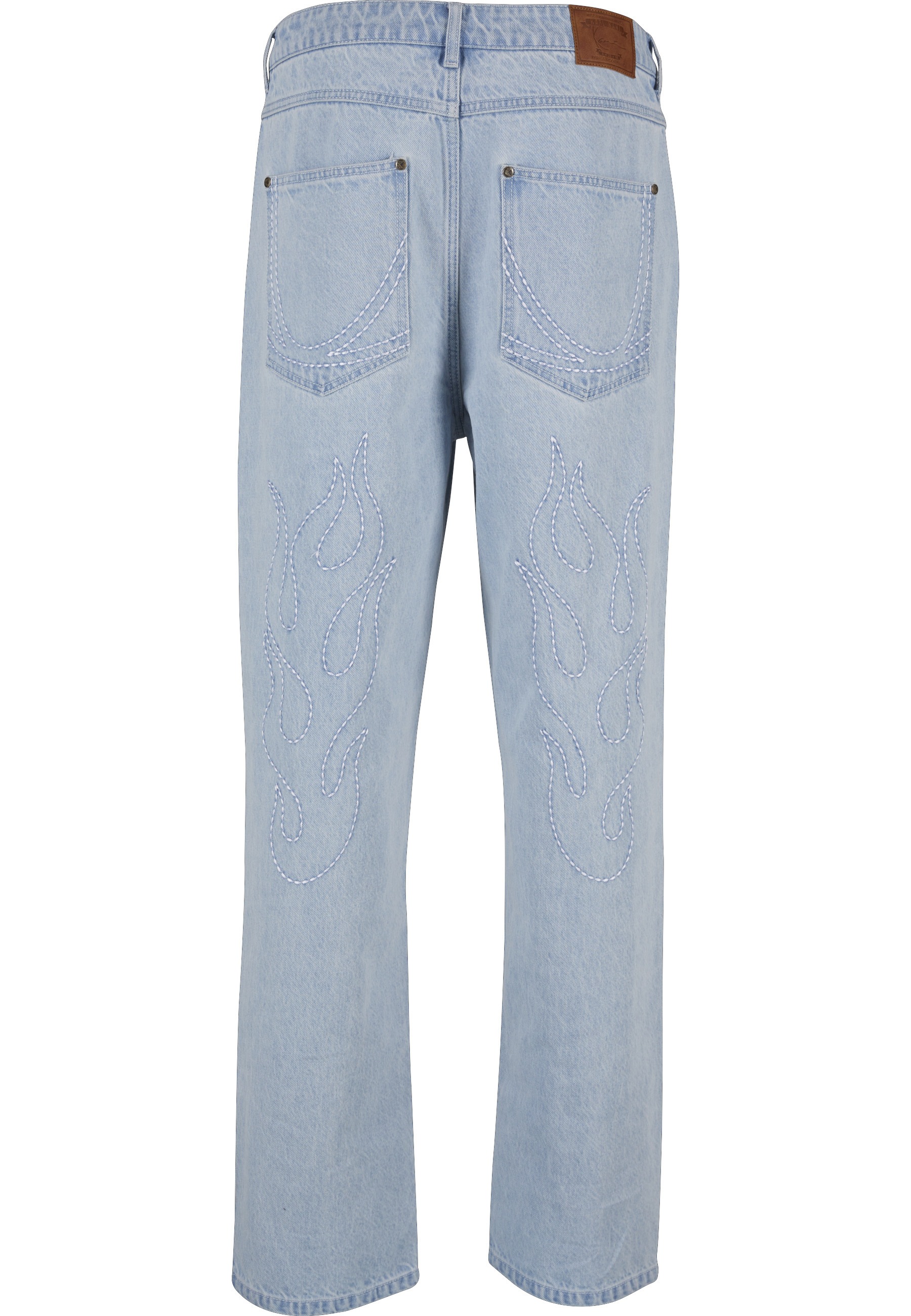 Karl Kani Bequeme Jeans "Karl Kani OG Baggy Five Pocket Flames Denim" günstig online kaufen