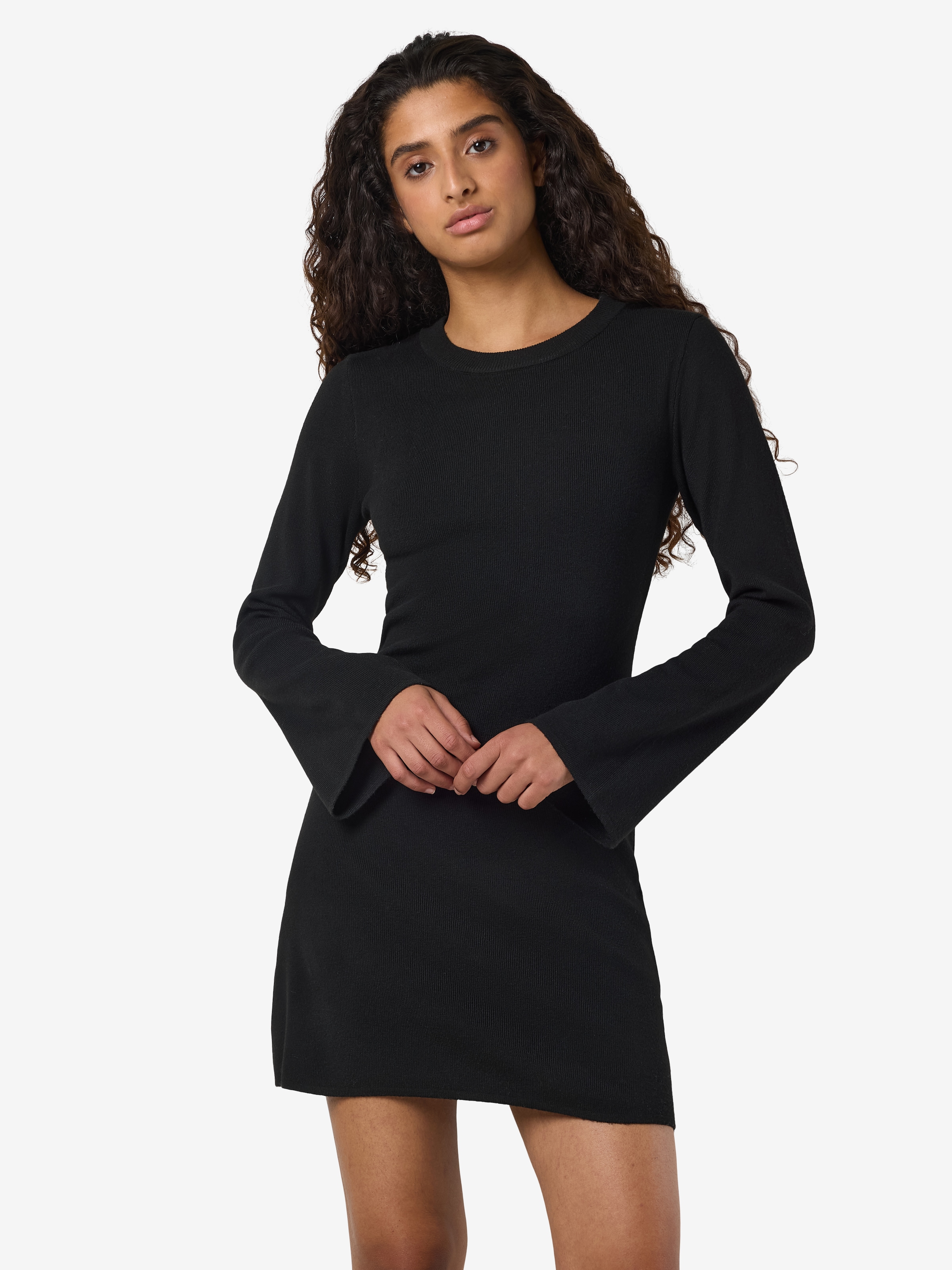 Noisy may Strickkleid "NMTIFFANY L/S KNIT DRESS FWD NOOS" günstig online kaufen