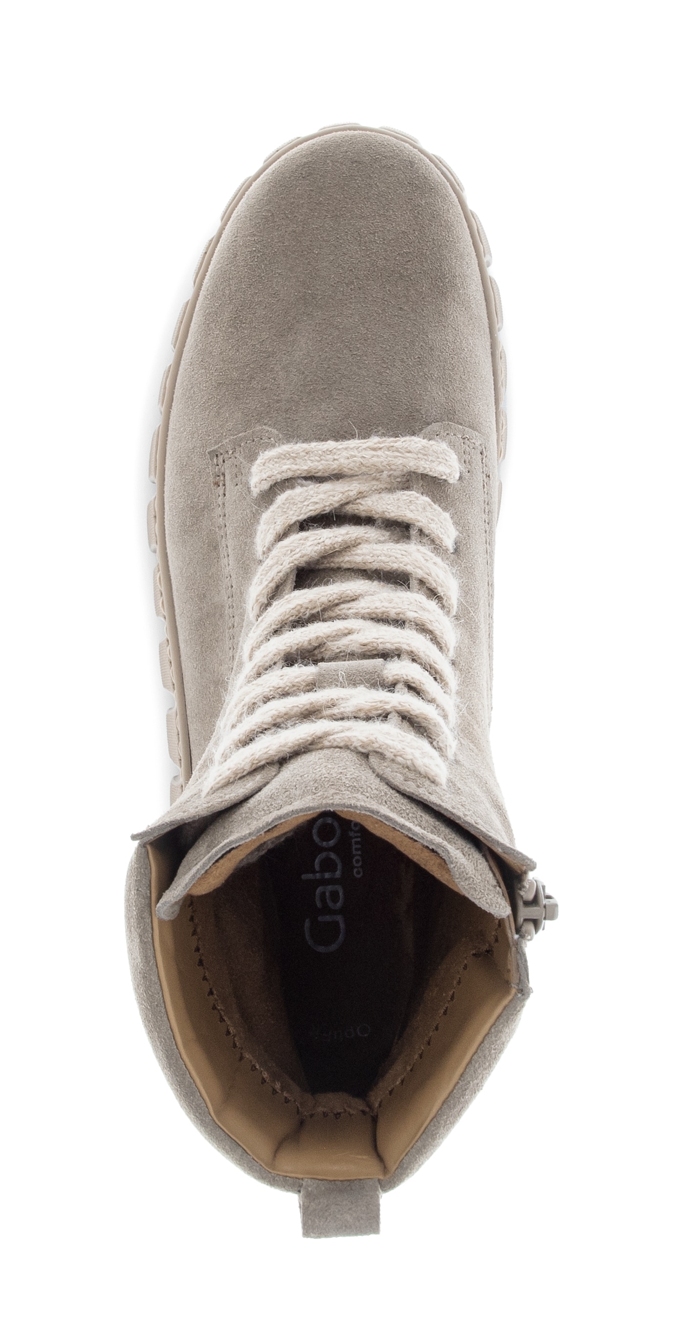 Gabor Schnürboots »FLORENZ«, Schnürstiefelette mit trendiger, markanter Plateausohle, Weite G