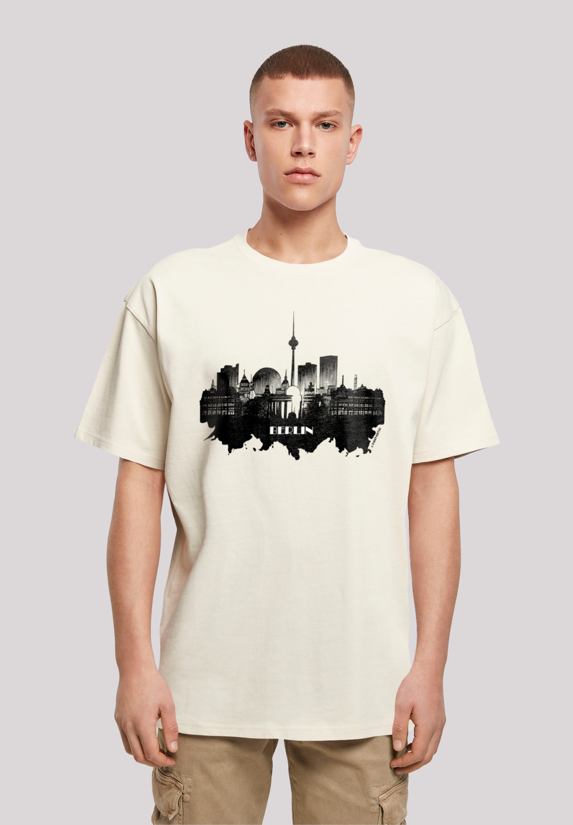 F4NT4STIC T-Shirt »Cities Collection - Berlin skyline«, Print ▷ für | BAUR