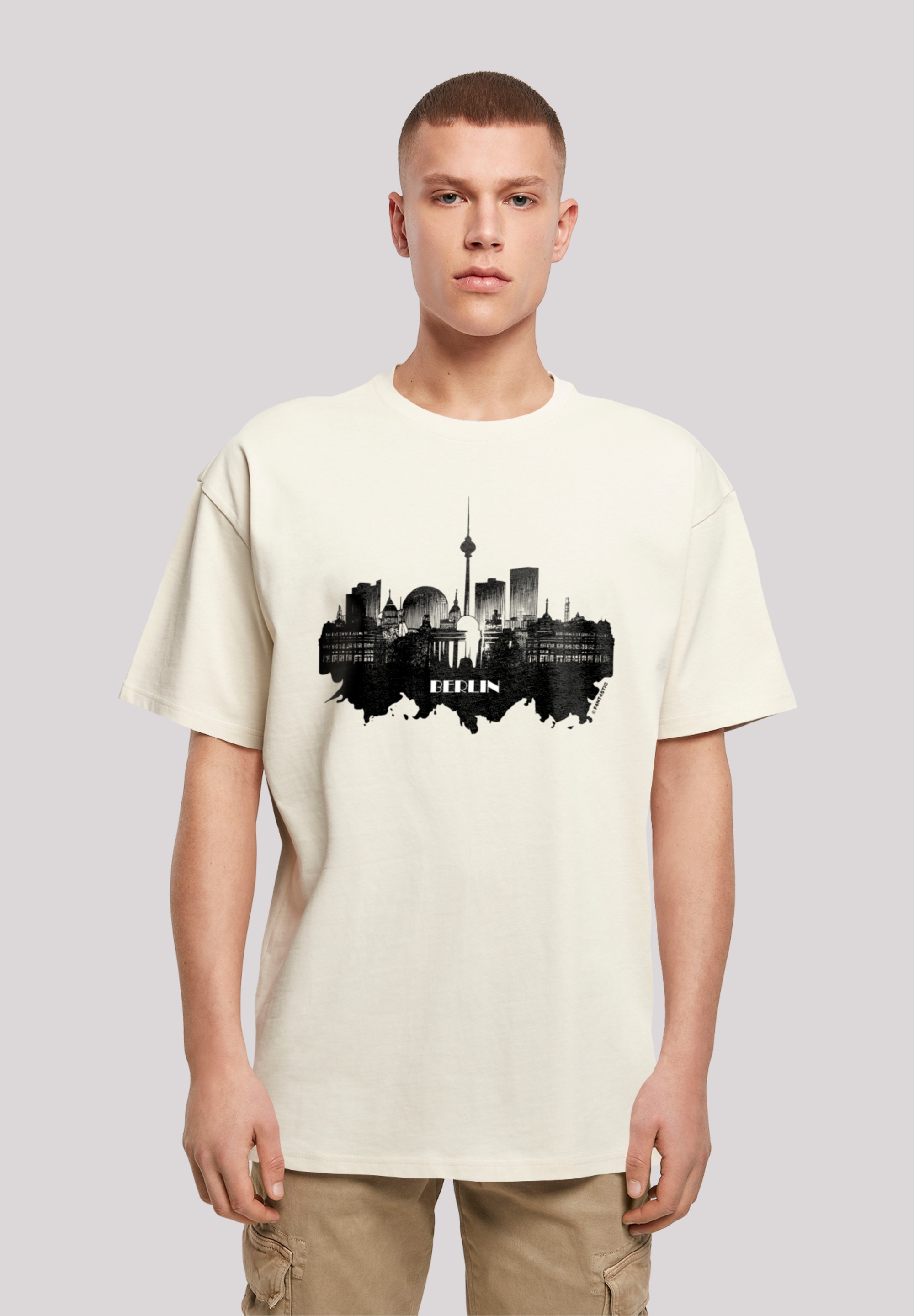 F4NT4STIC T-Shirt "Cities Collection - Berlin skyline" Print günstig online kaufen