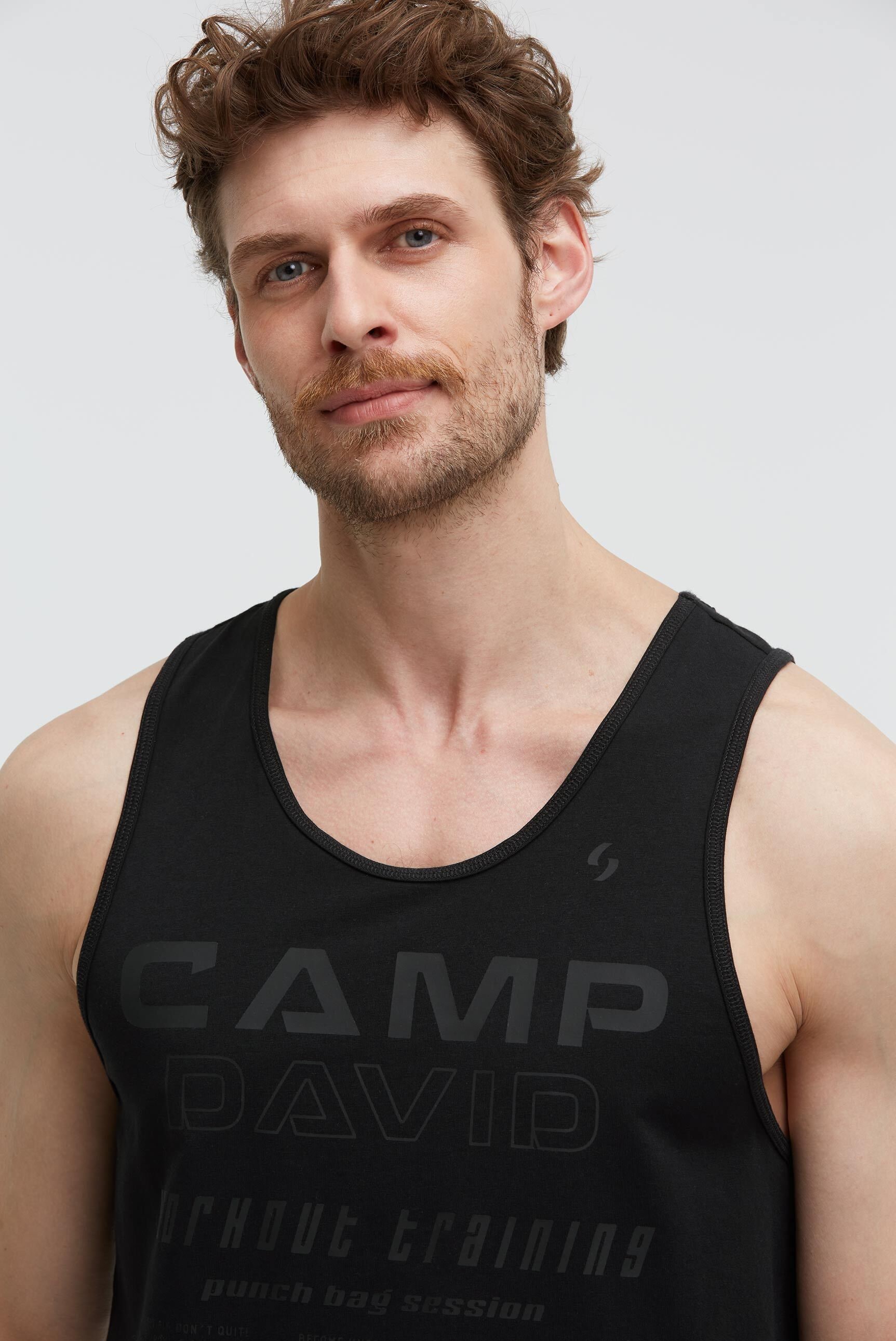 CAMP DAVID Tanktop aus Baumwolle