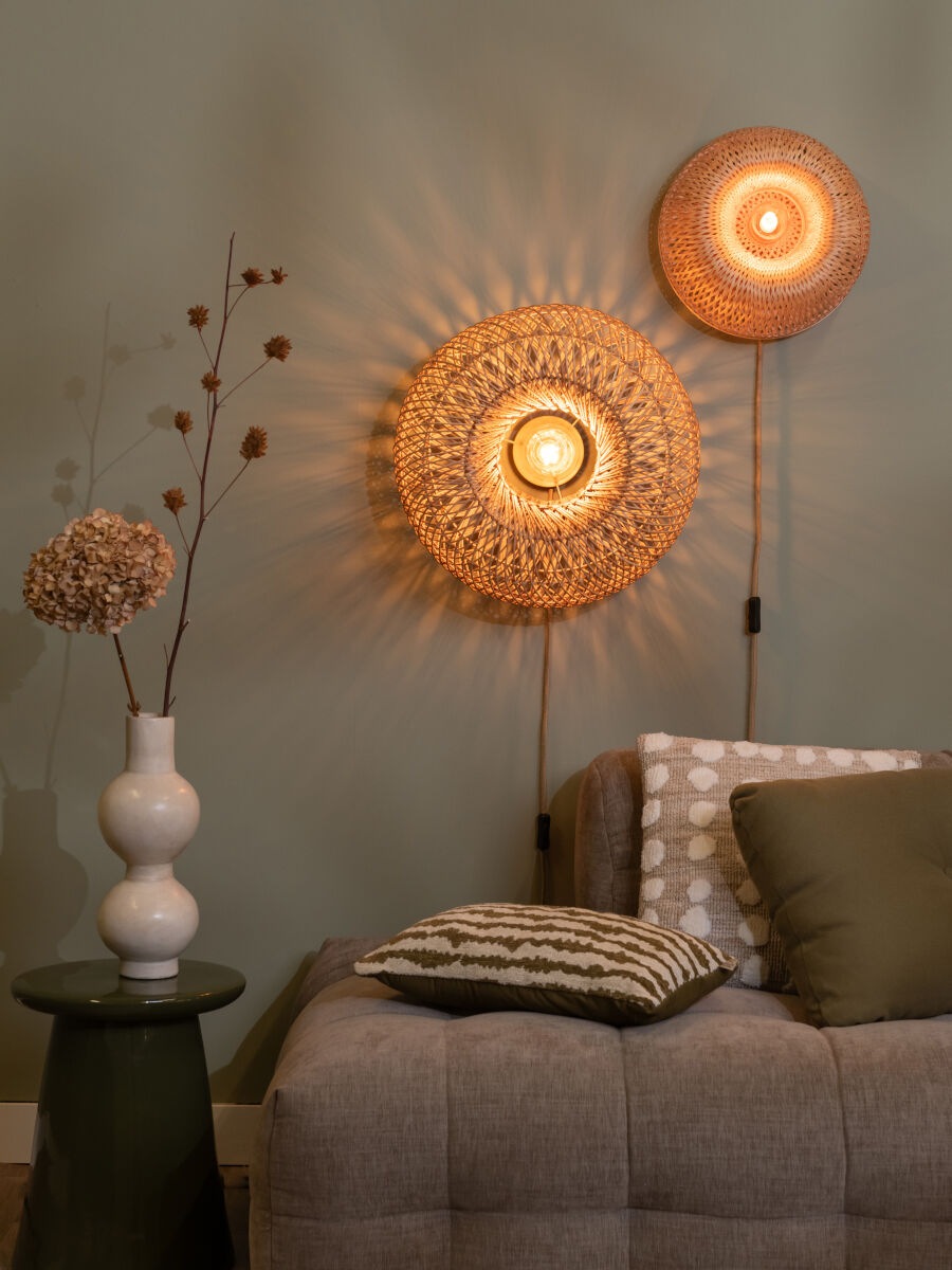 GOOD&MOJO Wandleuchte »BARBADOS«, 1 flammig, Leuchtmittel E27 | LED wechselbar