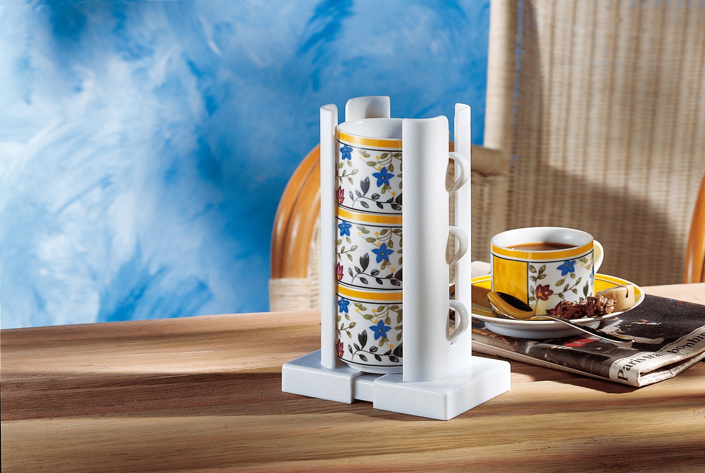 Ruco Ablageelement Set, 4 Stk. tlg. (Tassenstapler), Kunststoff, in der Bre günstig online kaufen