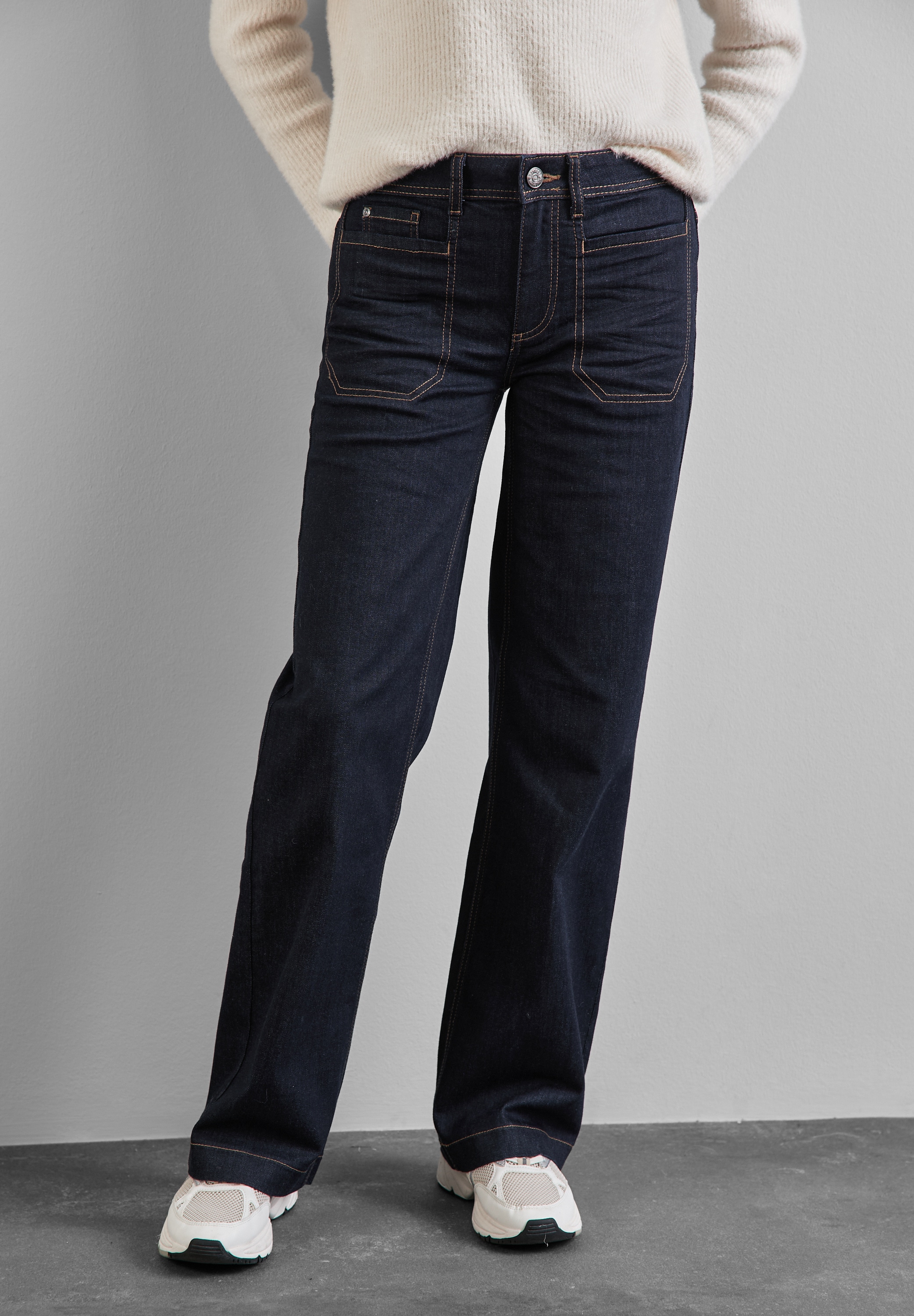 STREET ONE Comfort-fit-Jeans, Middle Waist günstig online kaufen