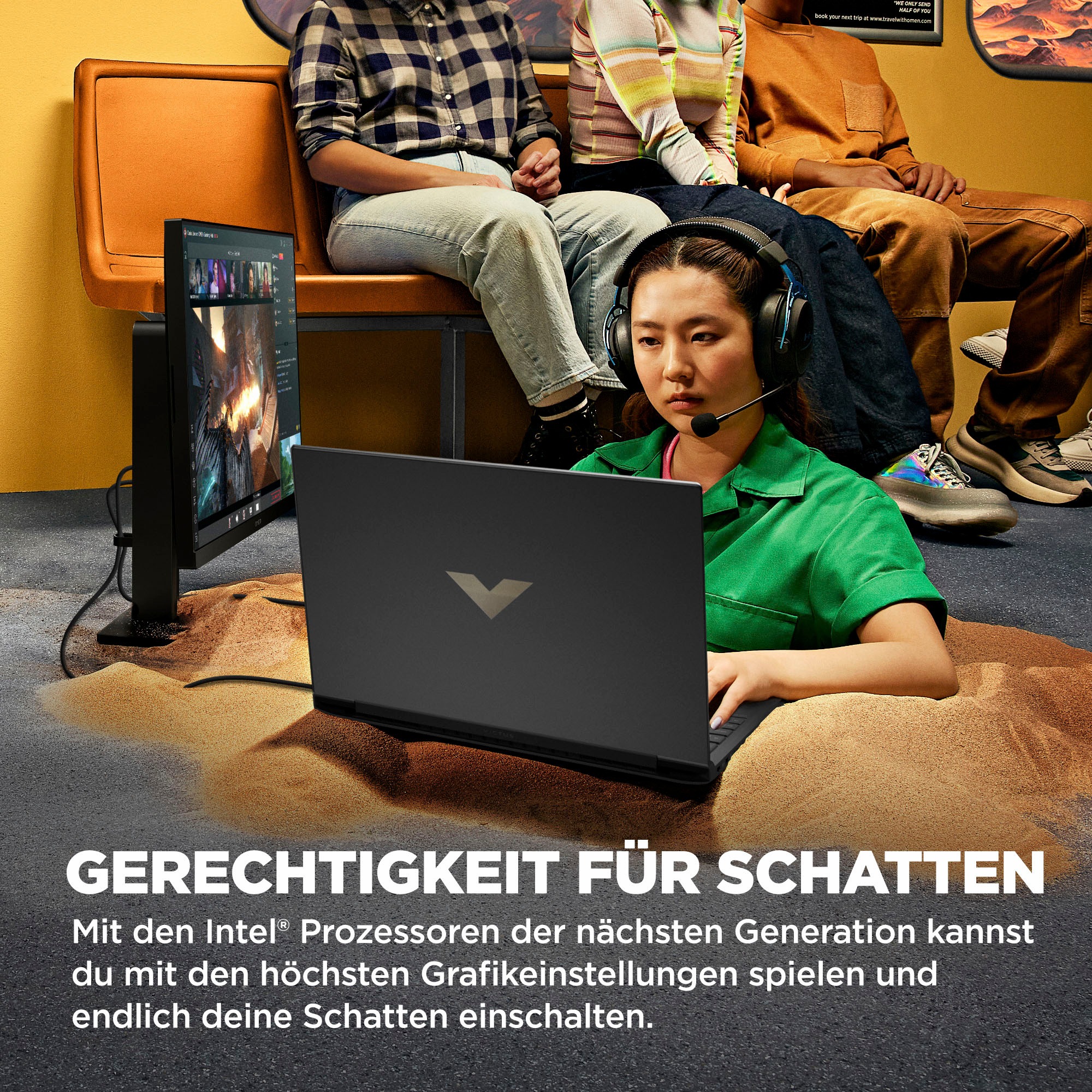 HP Gaming-Notebook »Victus 16-r1078ng«, 40,9 cm, / 16,1 Zoll, Intel, Core i7, GeForce RTX 4070, 1000 GB SSD