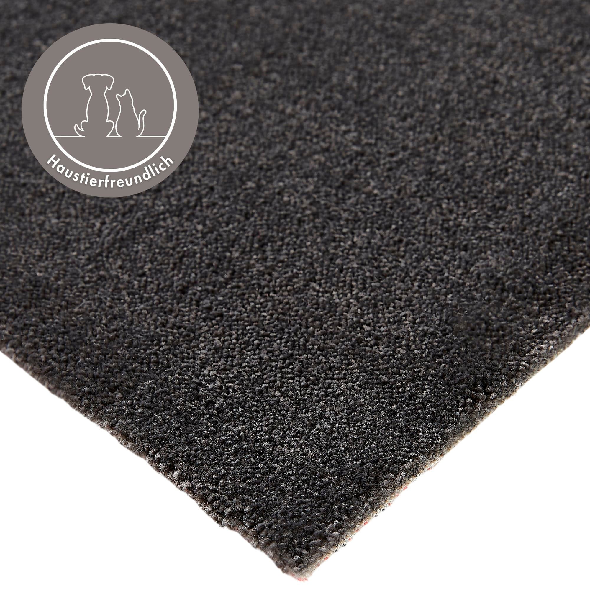 Andiamo Teppichboden »Florenz, Schlinge, Made in Belgium«, rechteckig, 8 mm Höhe, Uni-Farben, Breite 400 cm, strapazierfähig & robust