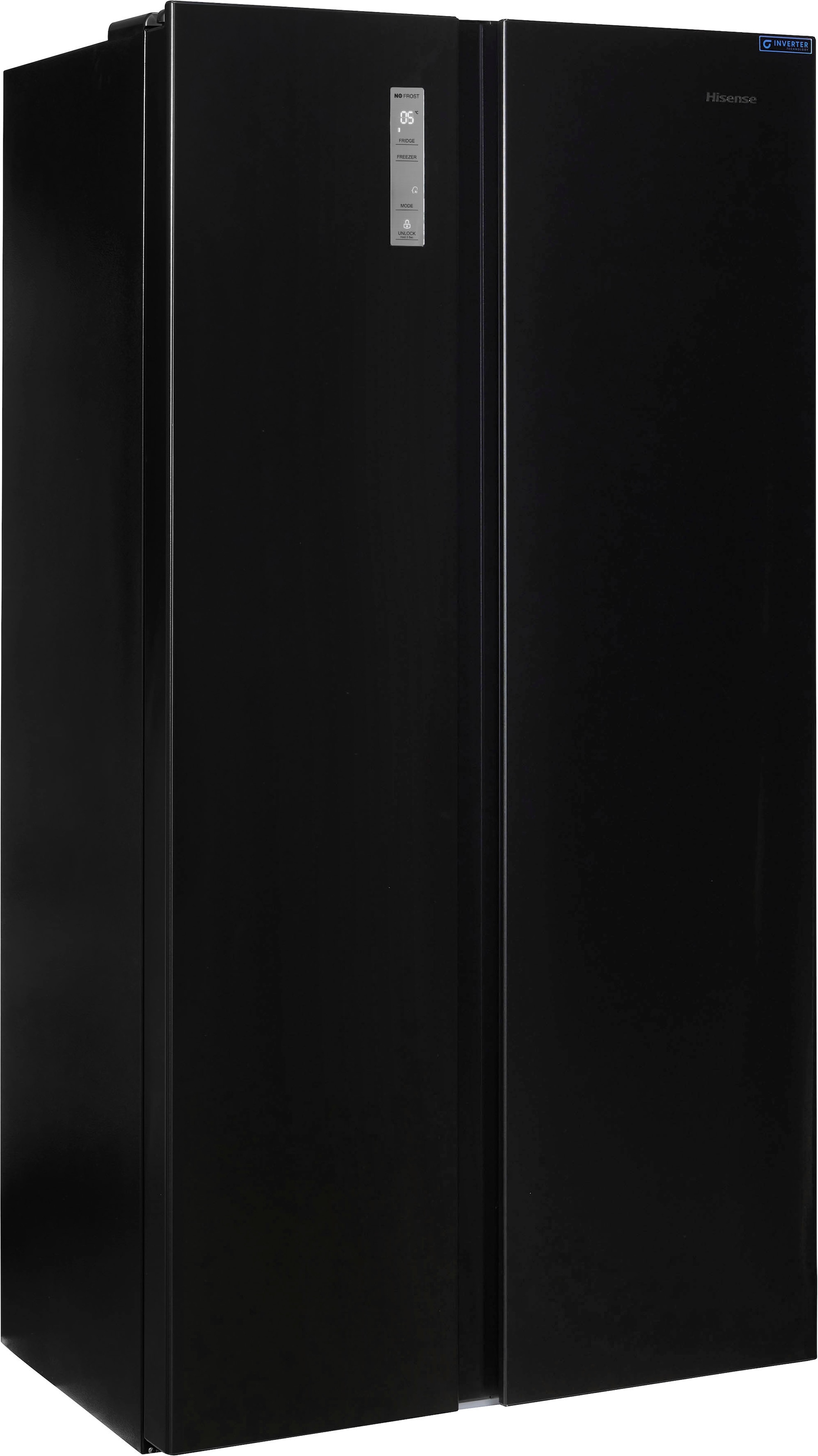 Hisense Side-by-Side "RS677N4A", RS677N4AFC, 178,6 cm hoch, 91 cm breit