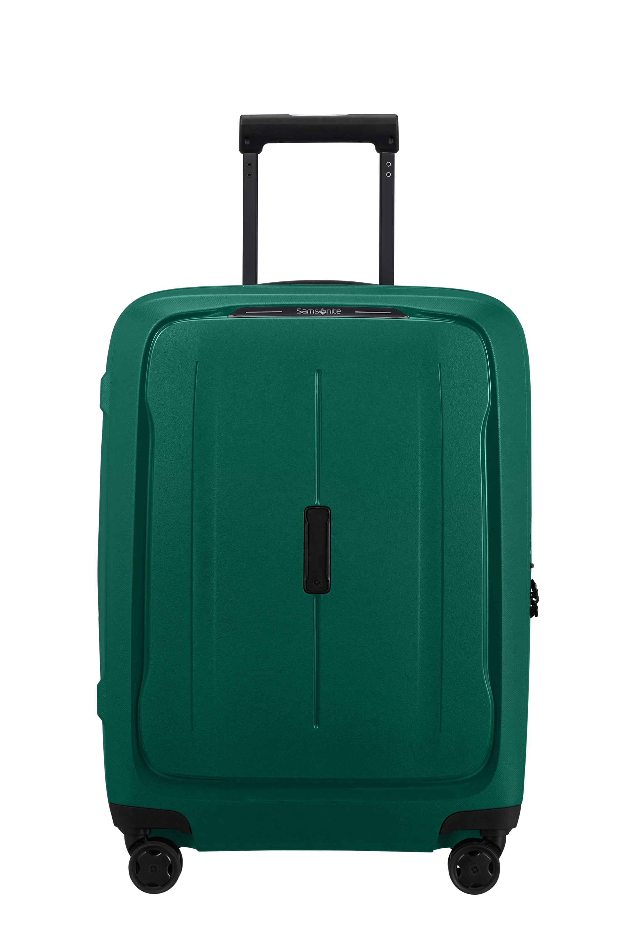 SAMSONITE Hartschalen-Trolley "ESSENS ZIP"alpine grün, Polypropylen, Koffer, Reisekoffer Hartschalenkoffer für Flugreisen Volumenerweiterung