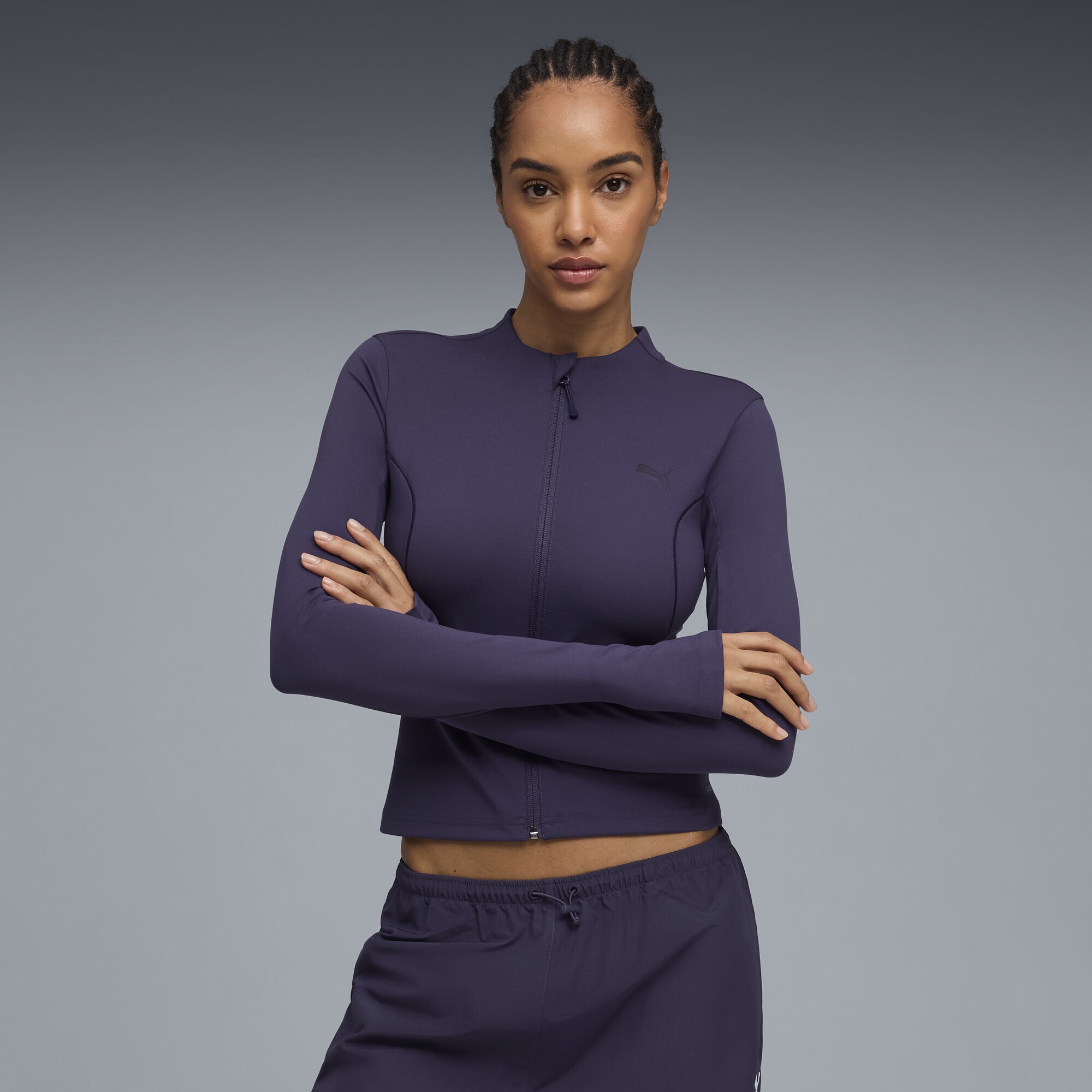 PUMA Trainingsjacke "PUMATECH SENSE Slim Trainingsjacke Damen" günstig online kaufen