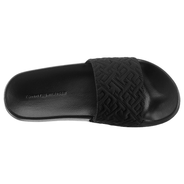 Tommy Hilfiger Pantolette »TH ELEVATED SLIDE«, mit TH-Logoprägung im Sale |  BAUR