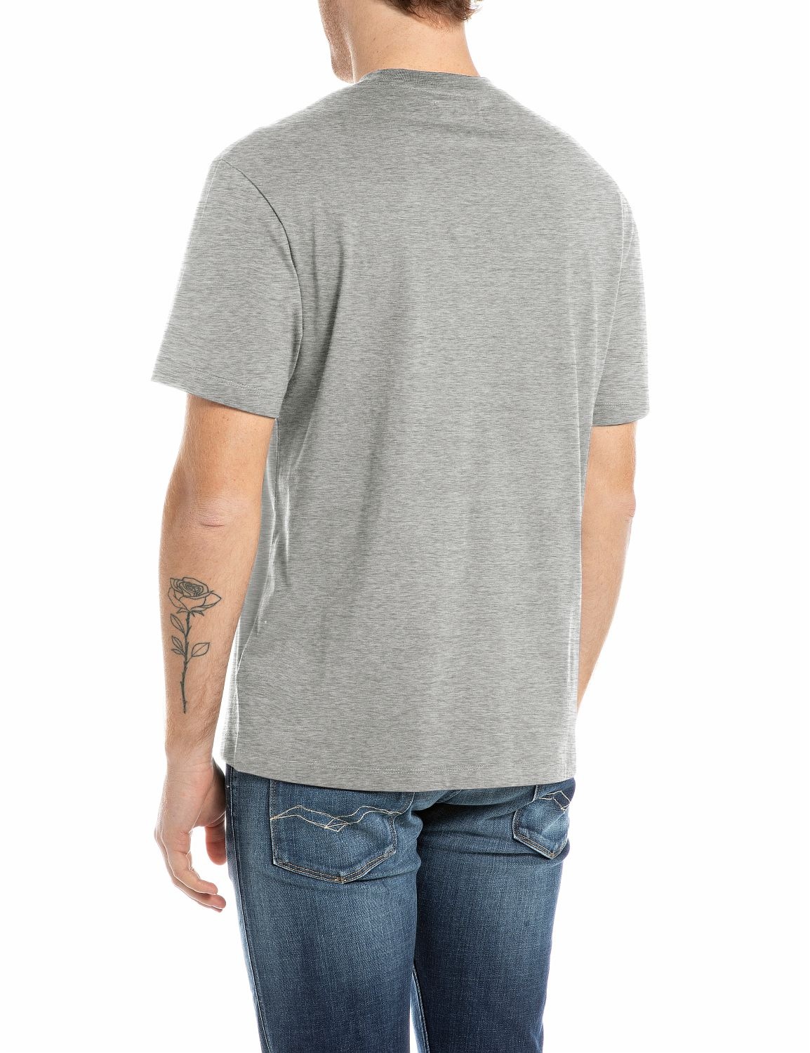 Replay T-Shirt, mit Marken-Print auf der Brust günstig online kaufen
