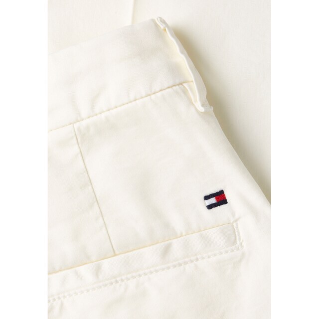 Tommy Hilfiger Chinohose »SLIM CO BLEND CHINO PANT«, mit Bügelfalten für  bestellen | BAUR