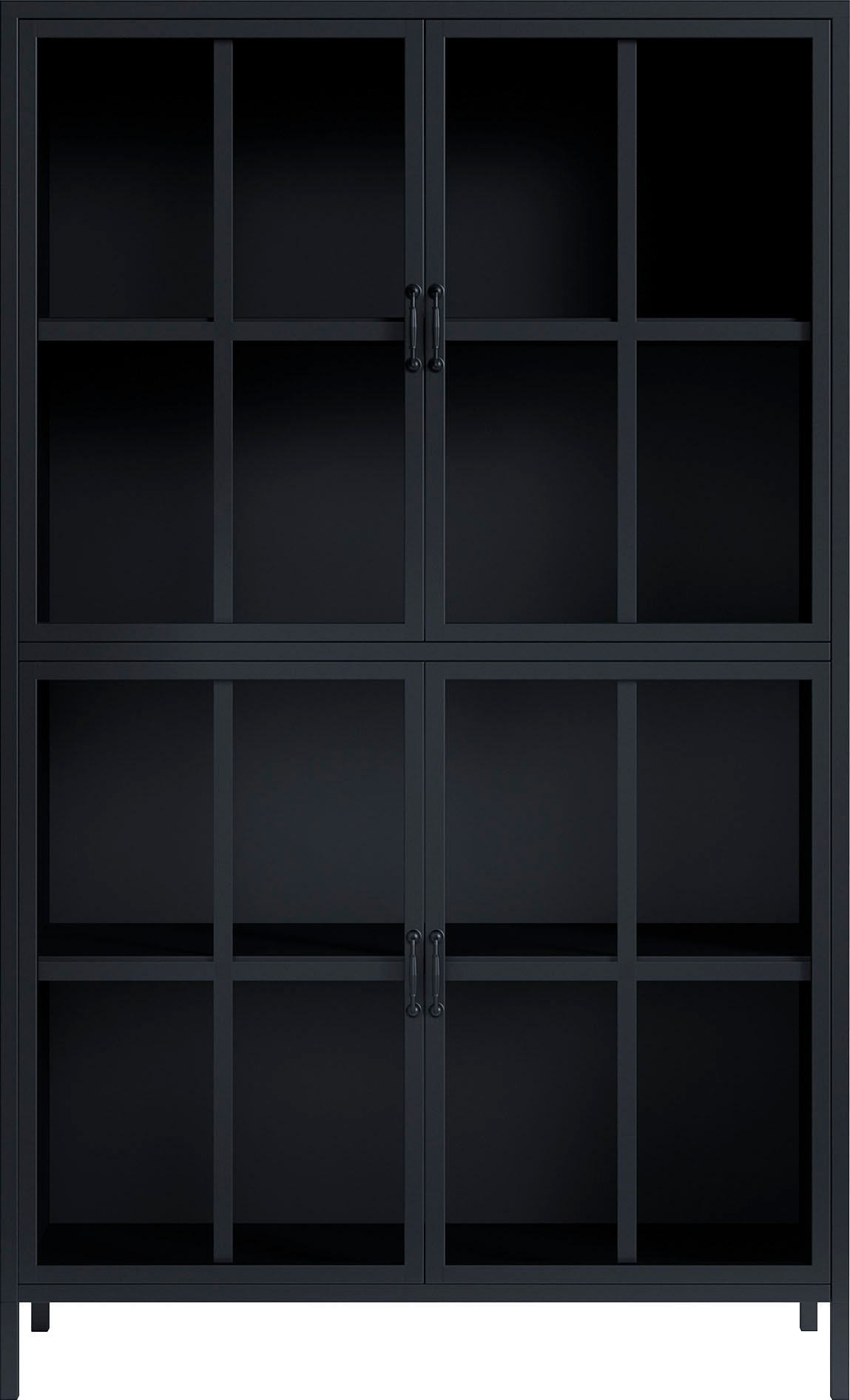 Homexperts Vitrine »Choice«, designorientiertes Highboard mit Glastüren