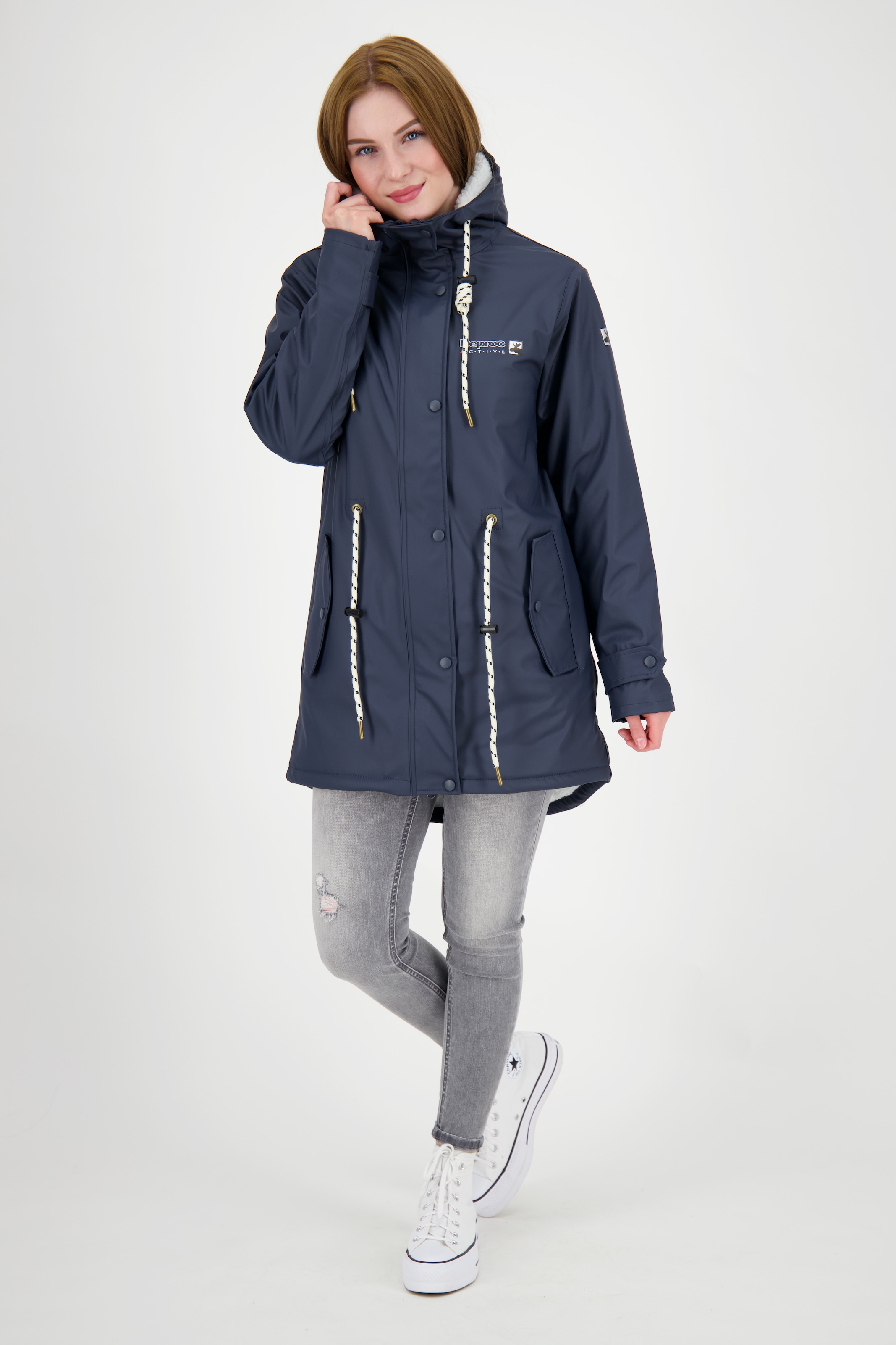 DEPROC Active Regenjacke »Friesennerz ELLESMERE II CLASSIC«, auch in Großen Größen erhältlich