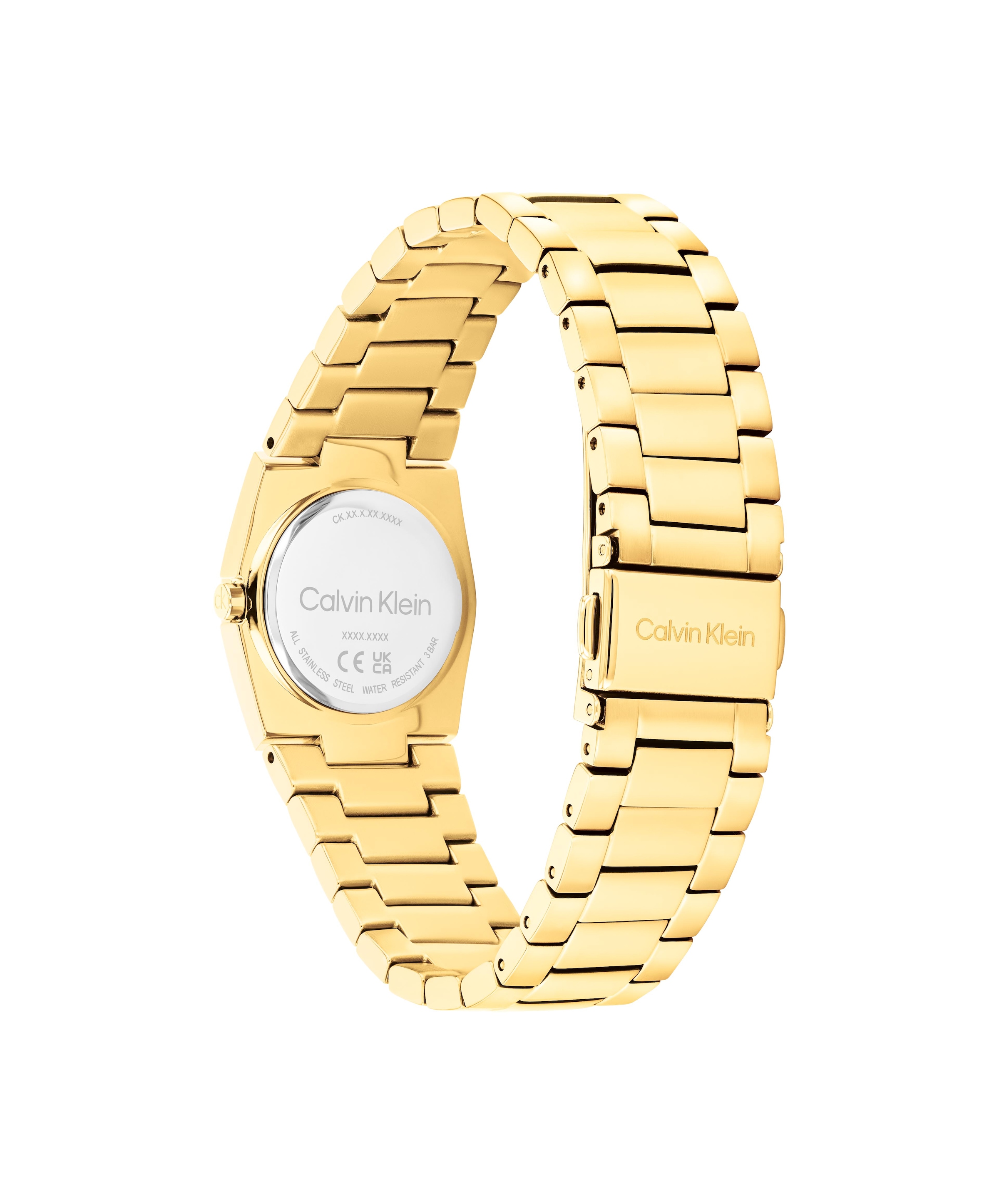Calvin Klein Quarzuhr »CK UNITE«, Armbanduhr, Damenuhr, Edelstahlarmband, analog