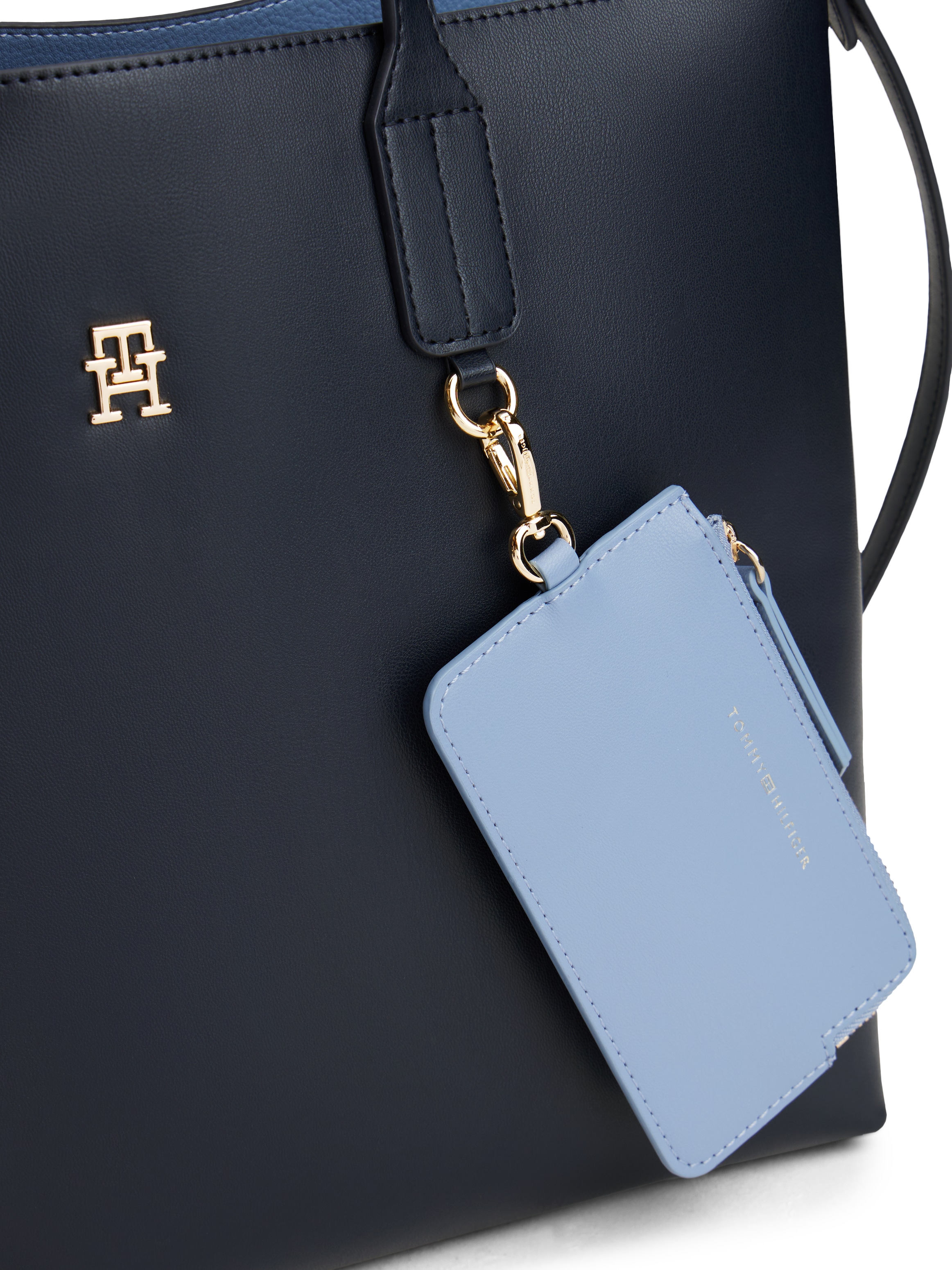 Tommy Hilfiger Satchel »TH ICON SATCHEL«, Damen Umhängetasche, Tragetasche mit Innentasche