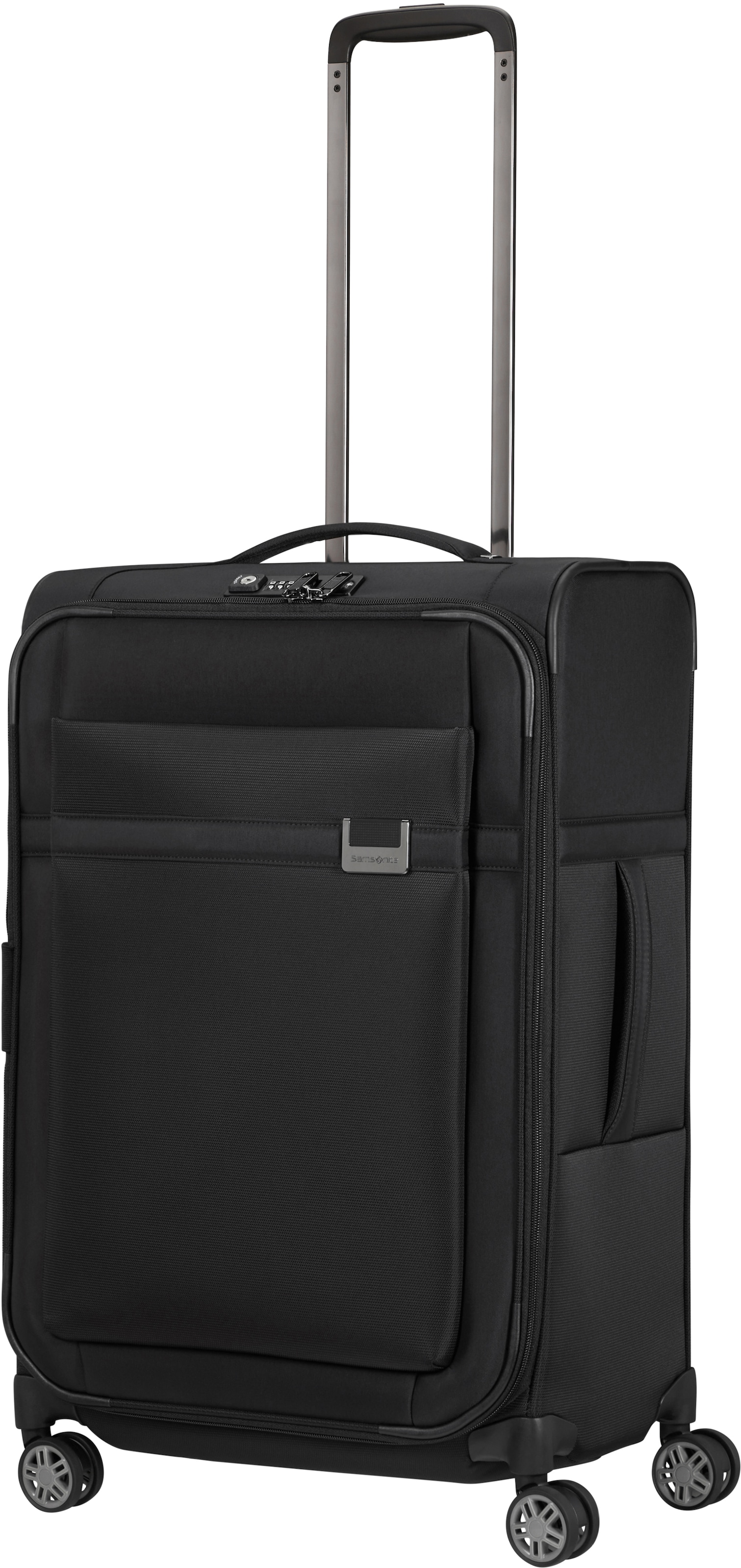 Samsonite Weichgepäck-Trolley »AIREA, verschiedene Größen und Farben«, 4 Rollen, Weichschalen-Koffer Reisekoffer mit Volumenerweiterung bei M/L