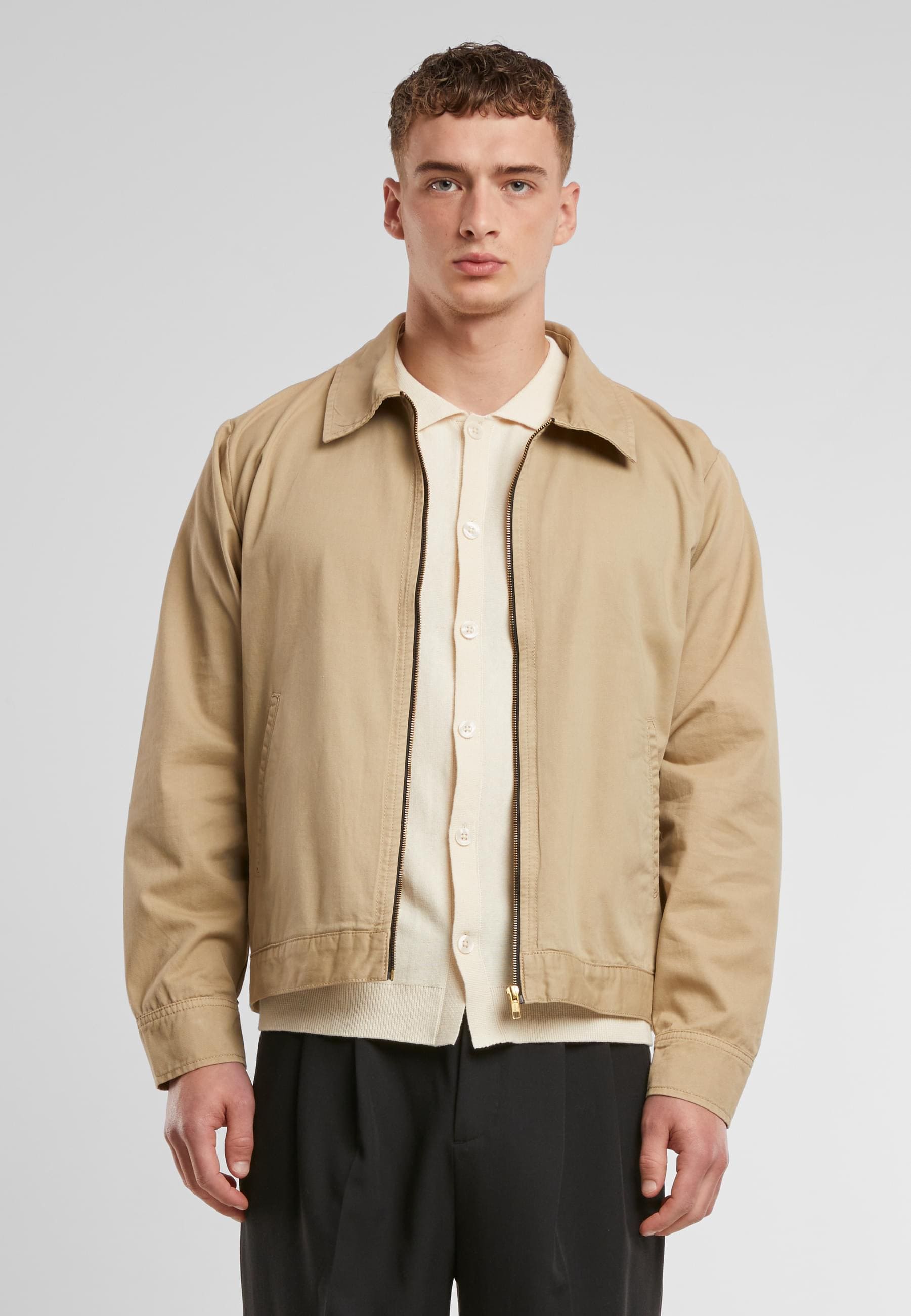 URBAN CLASSICS Allwetterjacke »Urban Classics Herren Workwear Jacket«, (1 St.), ohne Kapuze, Plus Size