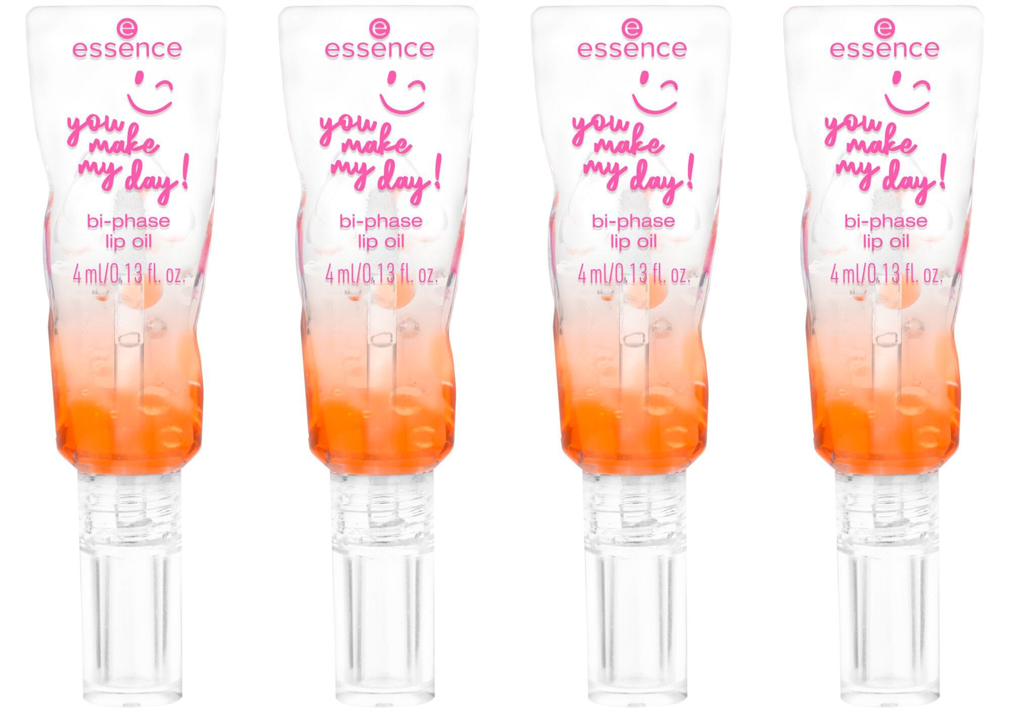 Lipgloss »you make my day! bi-phase lip oil«, (Set, 4 tlg.)