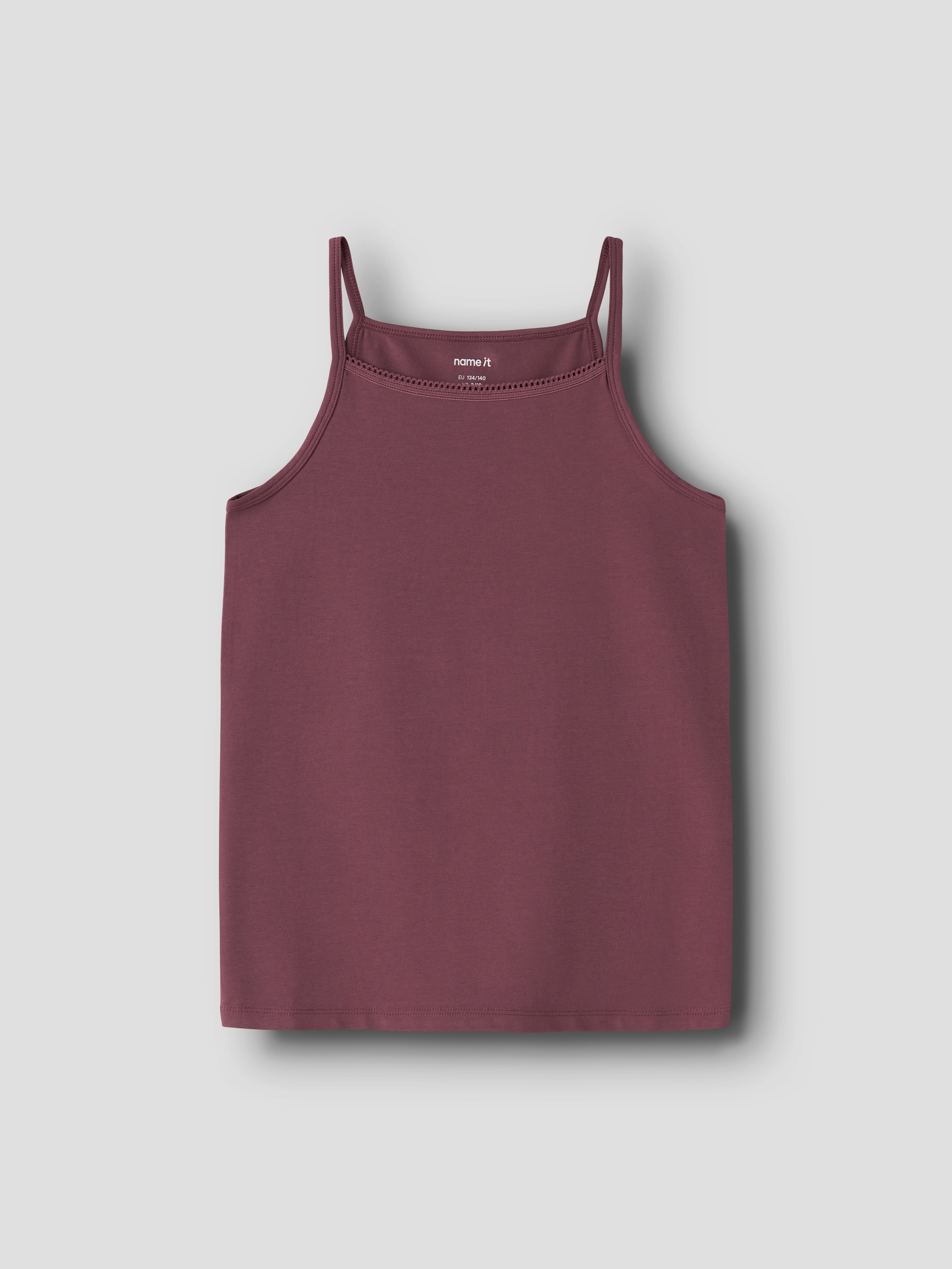 Name It Unterhemd »NKFSTRAP TOP 2P LEO NOOS« Packung, 2 Stk. Baumwollmischung