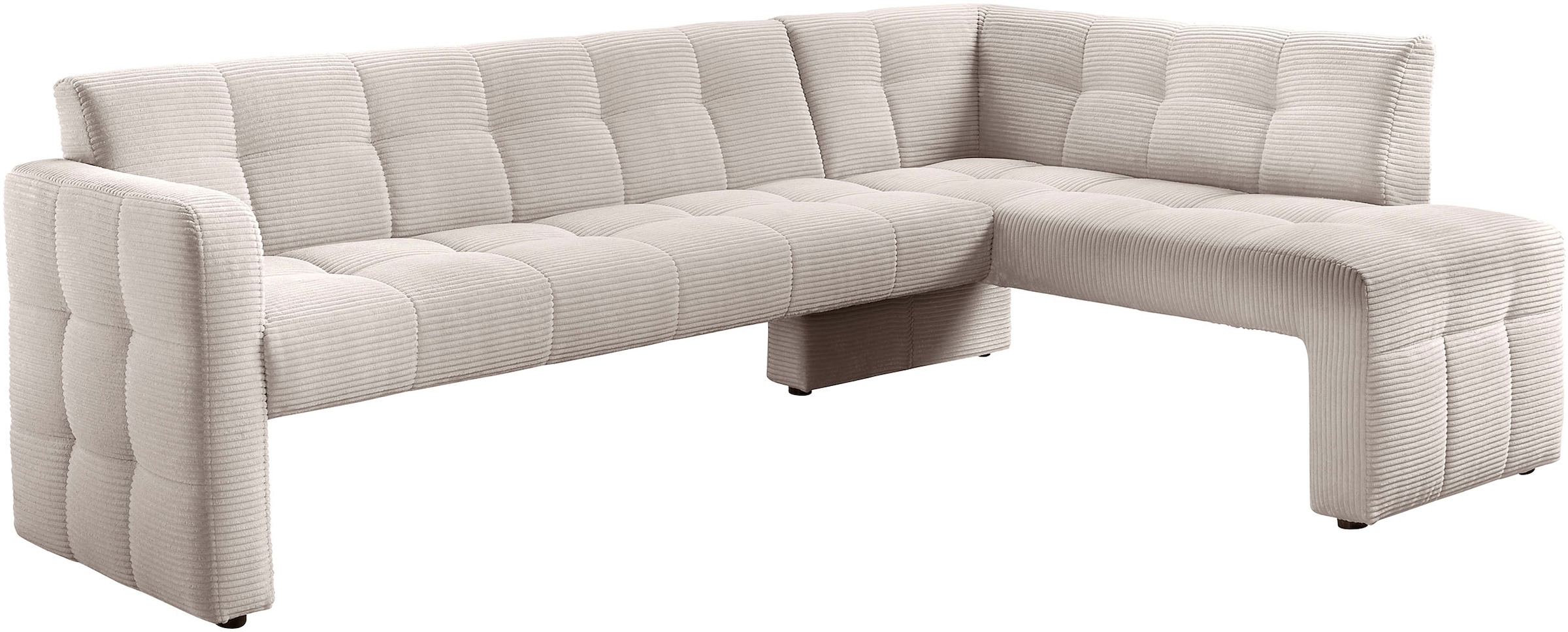 exxpo - sofa fashion "Barista, bequem und elegant, hohe Bodenfreiheit," Eckbank Barista bequem und elegant, hochwertige Detailverarbeitung