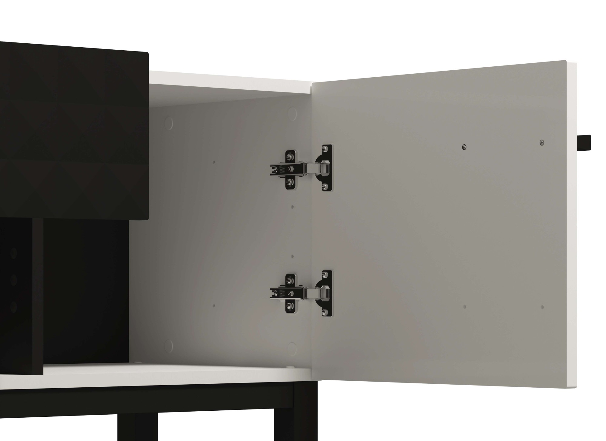 Home affaire Lowboard »Orleans, Breite 147,5 cm TV- Lowboard, TV-Schrank, TV-Ständer«, TV-Kommode, Modernes Design, mit Schublade in toller 3D-Optik