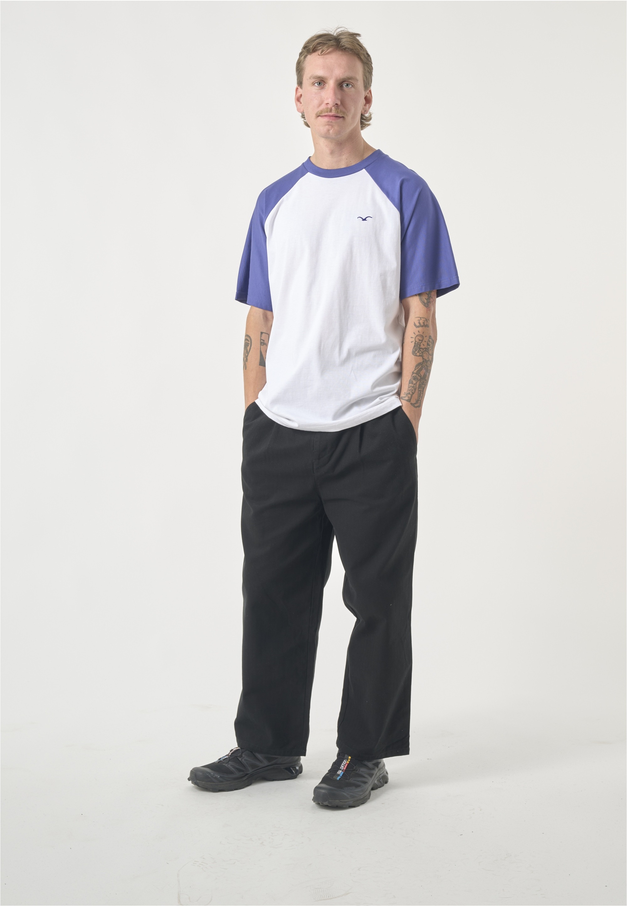 Cleptomanicx T-Shirt »Boxy Tee Ligull College«, in lockerem Design