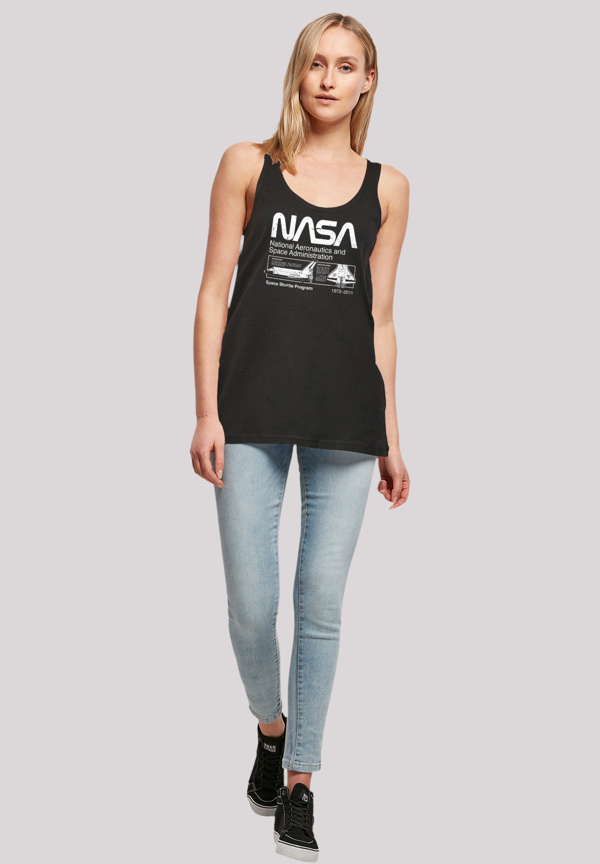 F4NT4STIC T-Shirt »Classic Space Shuttle«, Print