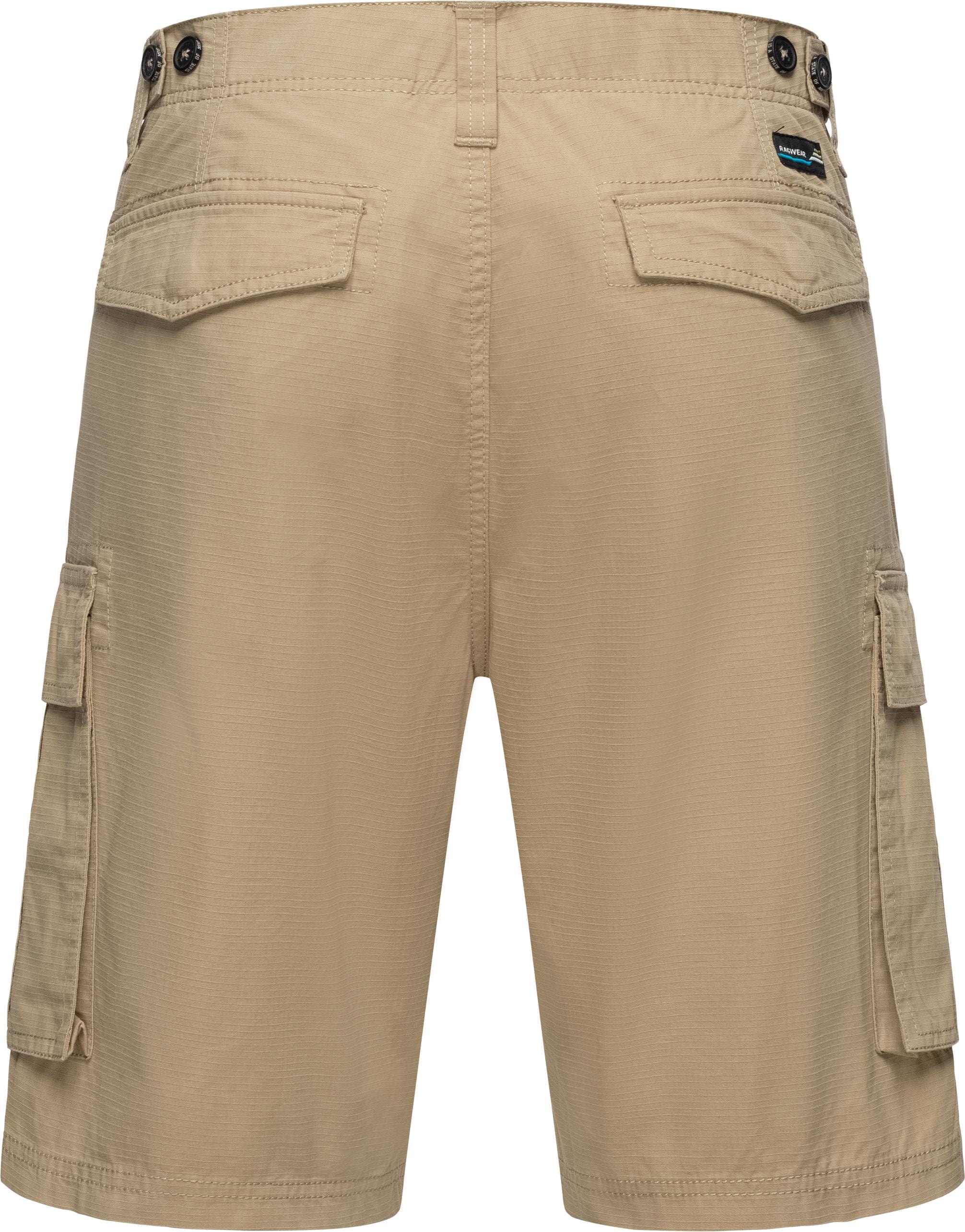 Ragwear Shorts »Merly«, (1 tlg.), Kurze Herren Cargo-Hose mit großen Taschen
