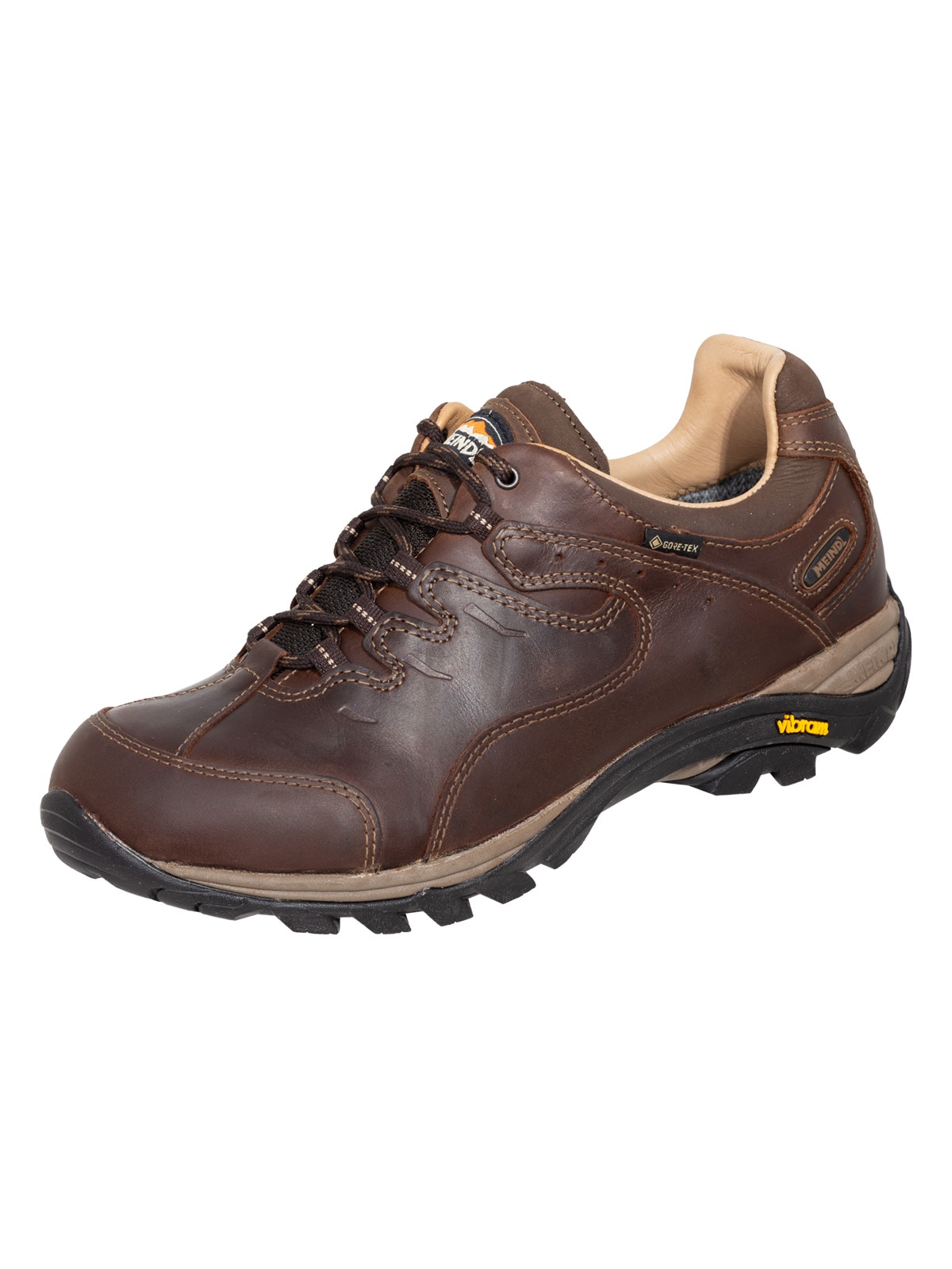 MEINDL Herren Wanderschuh "Meindl Caracas GORE-TEX", Gr. 41,5, braun, Nubukleder, Schuhe, GORE-TEX – Winddicht, wasserdicht und atmungsaktiv