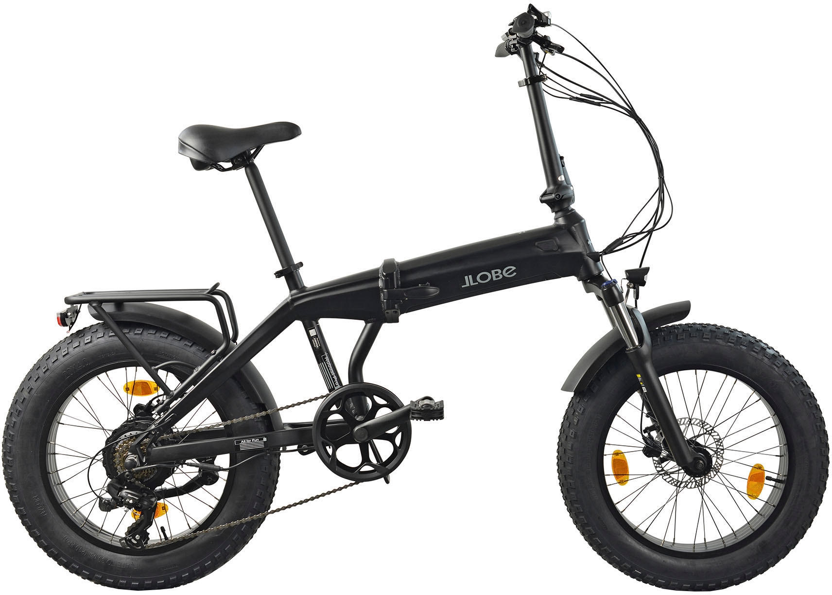 Llobe E-Bike »E-Falt-Fatbike 20