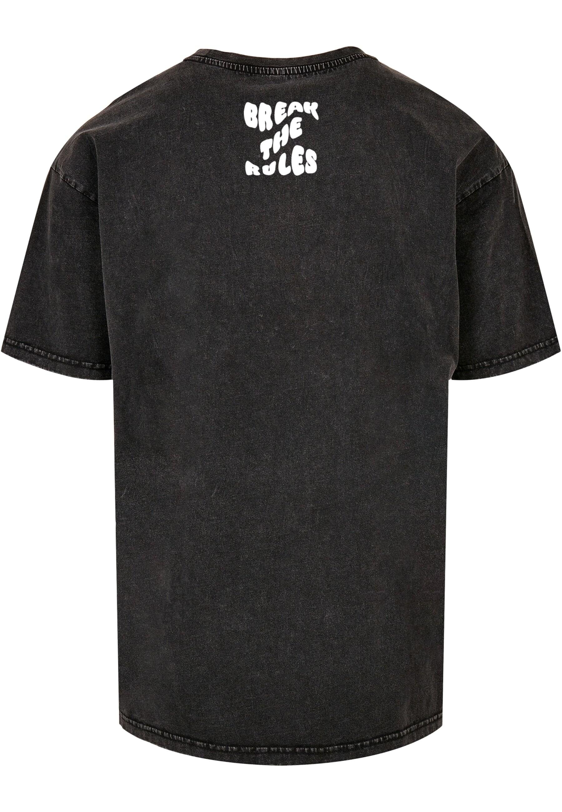 Merchcode T-Shirt »Merchcode Herren Break The Rules Acid Washed Heavy Oversized Tee«, (1 tlg.)
