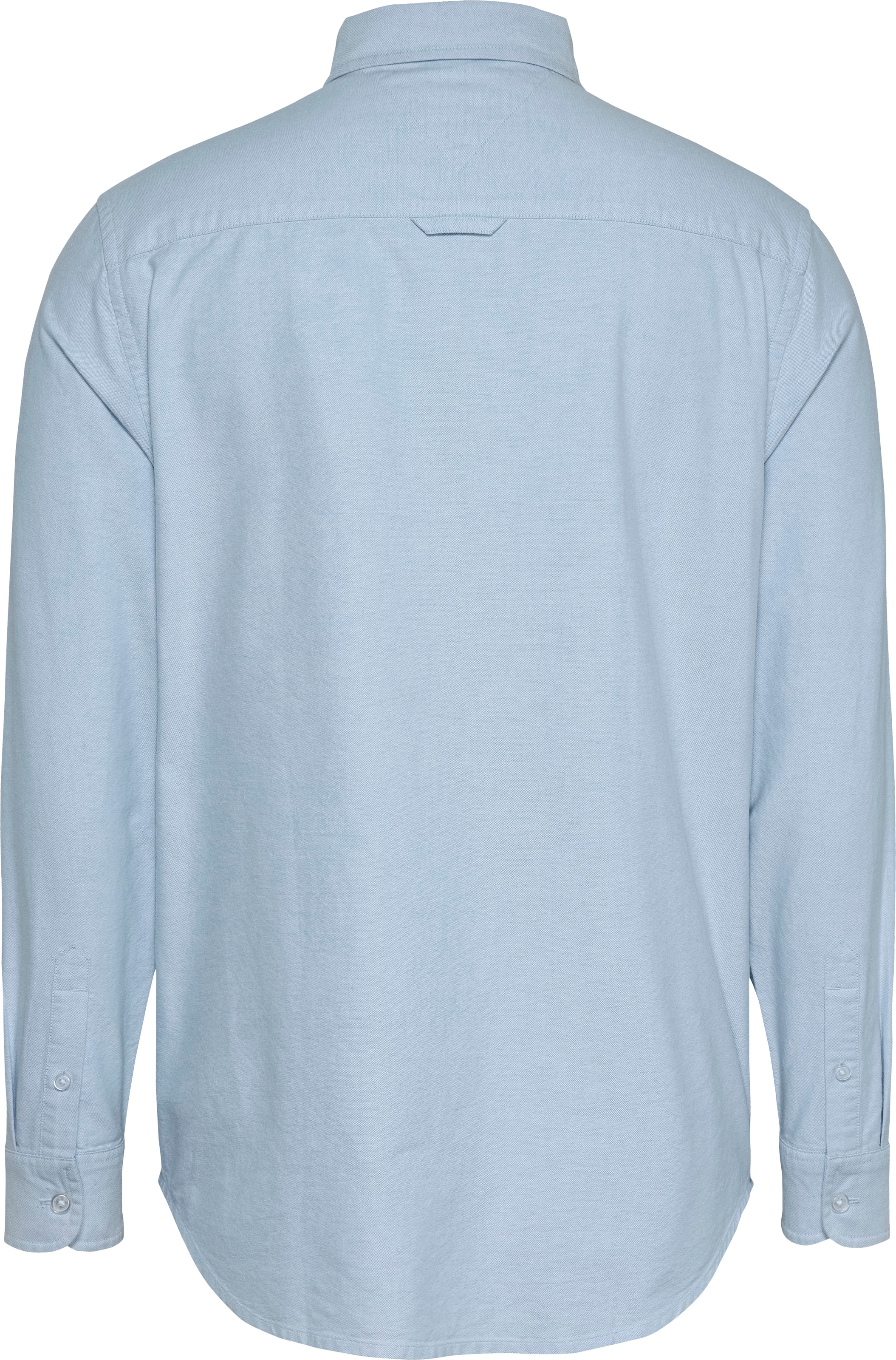 Tommy Jeans Langarmhemd »TJM REG OXFORD SHIRT EXT«, mit Logostickerei