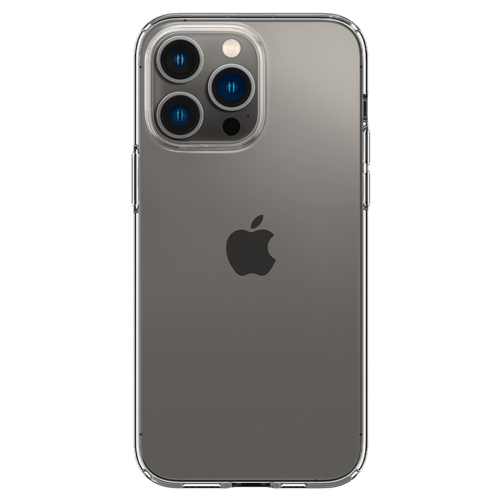 Spigen Backcover »Spigen Thin Fit for iPhone 14 Pro Max gun metal«, iPhone 14 Pro Max